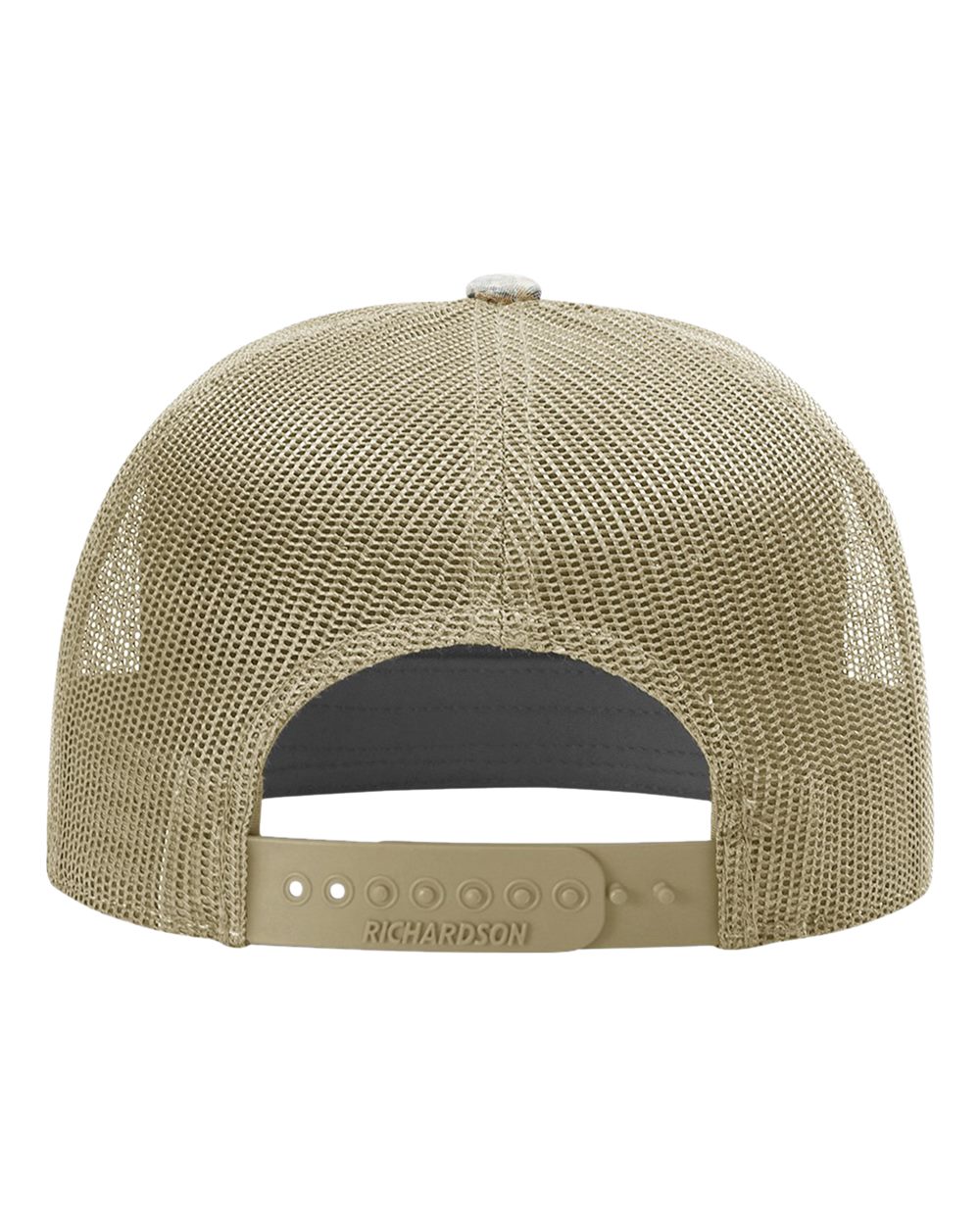 168P Richardson Printed 7-Panel Trucker - Back Image
