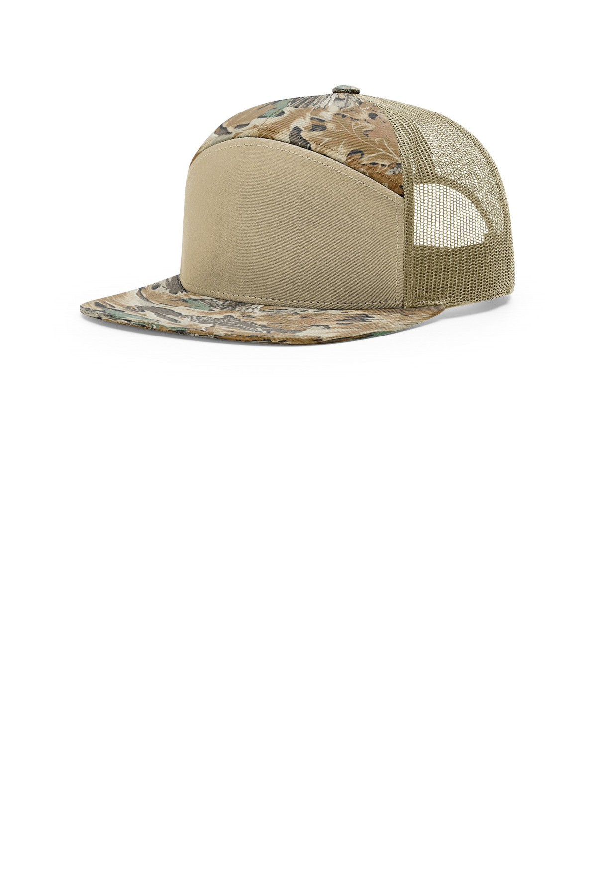 168P Richardson Printed 7-Panel Trucker