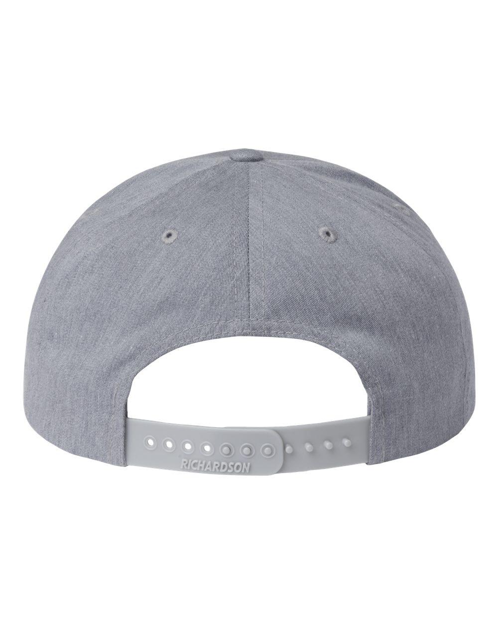 255 Richardson Pinch Front Twill Back Trucker Cap - Back Image