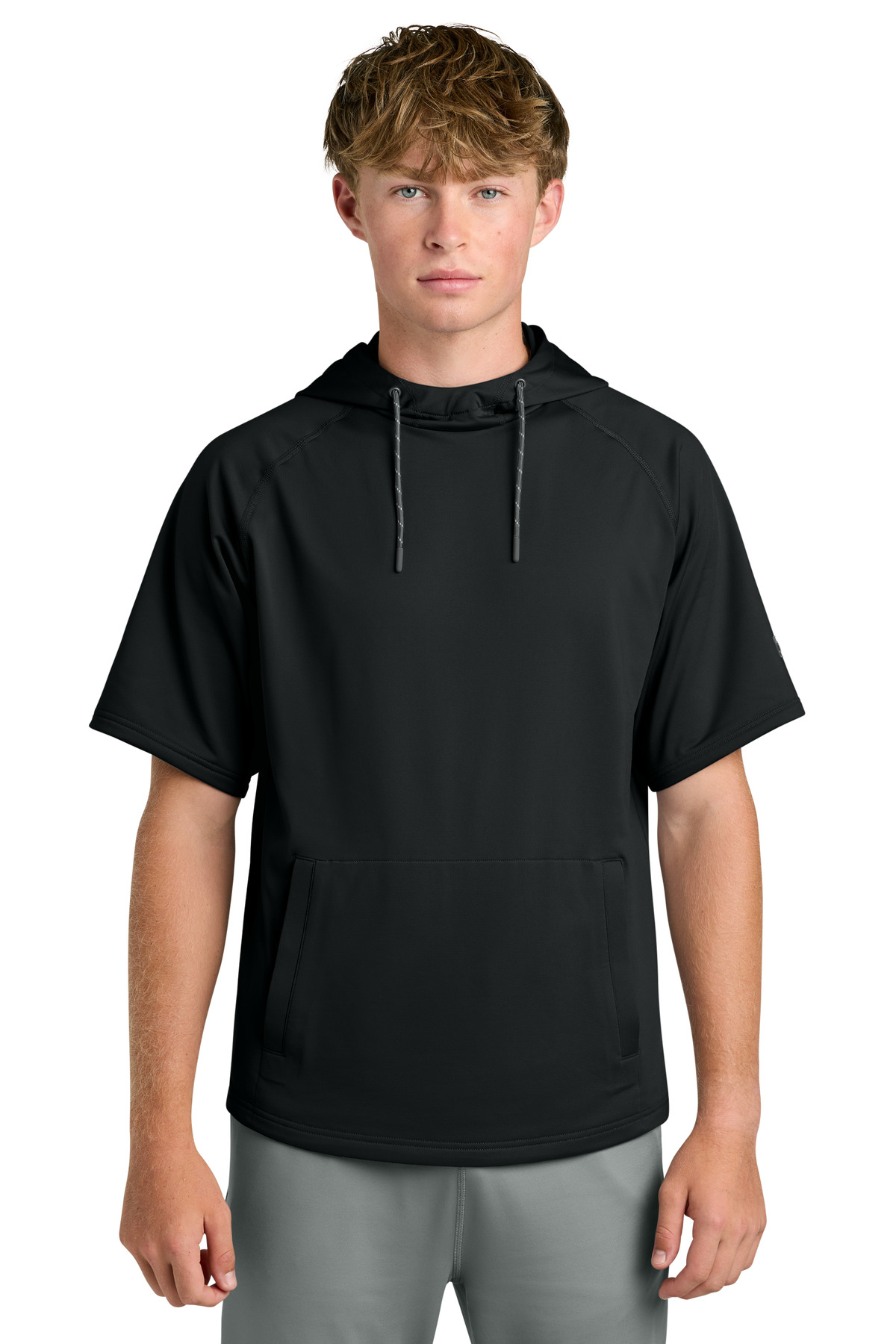 RA7200SSH Richardson Charge Performance Fleece Short Sleeve Hoodie