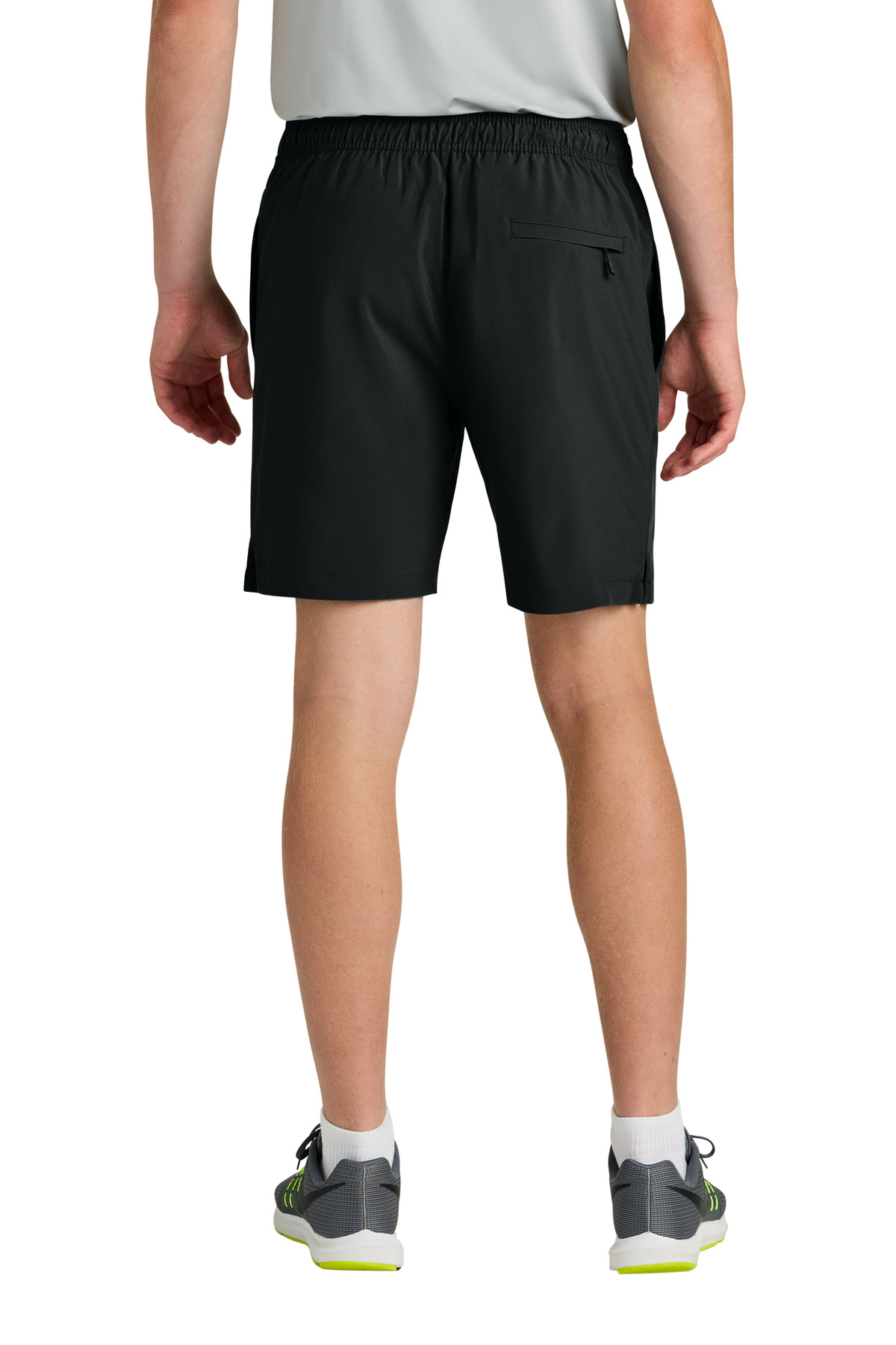 RA7401B Richardson Barrage Stretch Woven Training Short - Back Image