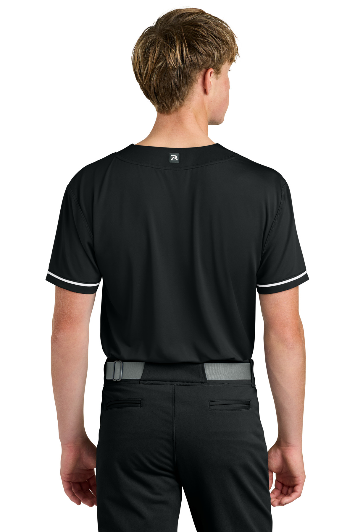 RA7910 Richardson Select 2-Button Baseball Jersey RA7910 Richardson Select 2-Button Baseball Jersey - Back Image