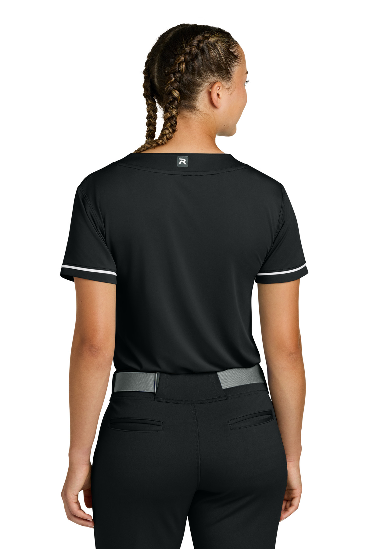 RW7220 Richardson Womens Select 2-Button Softball Jersey RW7220 Richardson Womens Select 2-Button Softball Jersey - Back Image