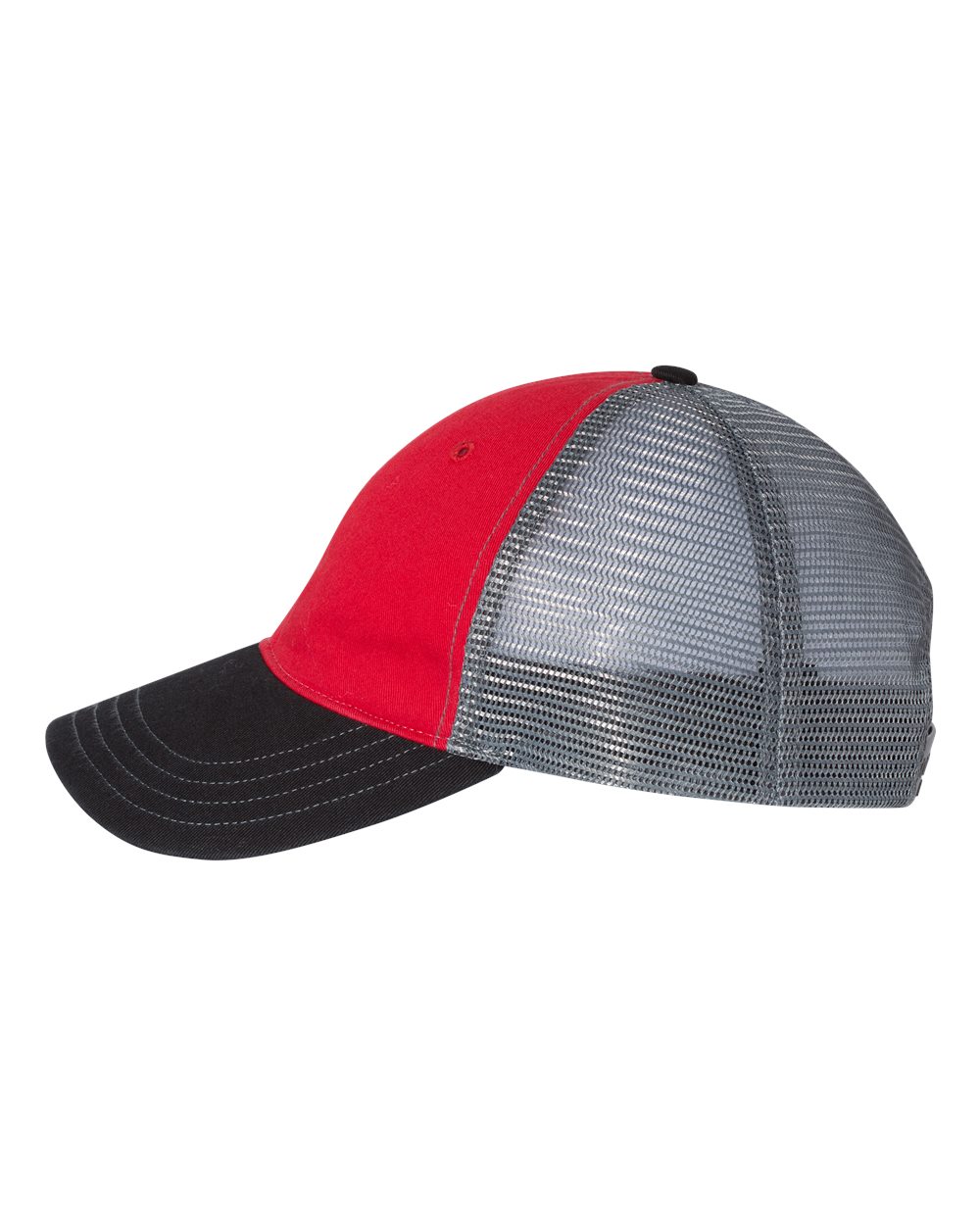 Richardson 111 Cap 111 Richardson Garment-Washed Trucker Cap - Siide Image