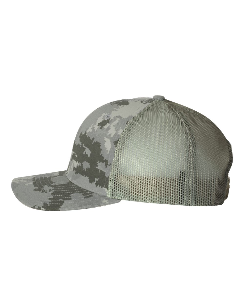 112P Richardson Patterned Snapback Trucker Cap - Siide Image