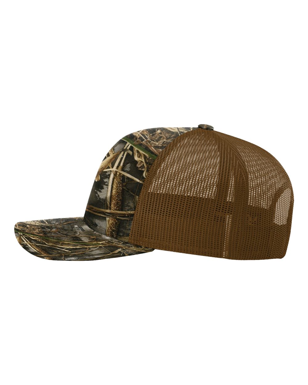 112P Richardson Patterned Snapback Trucker Cap - Siide Image