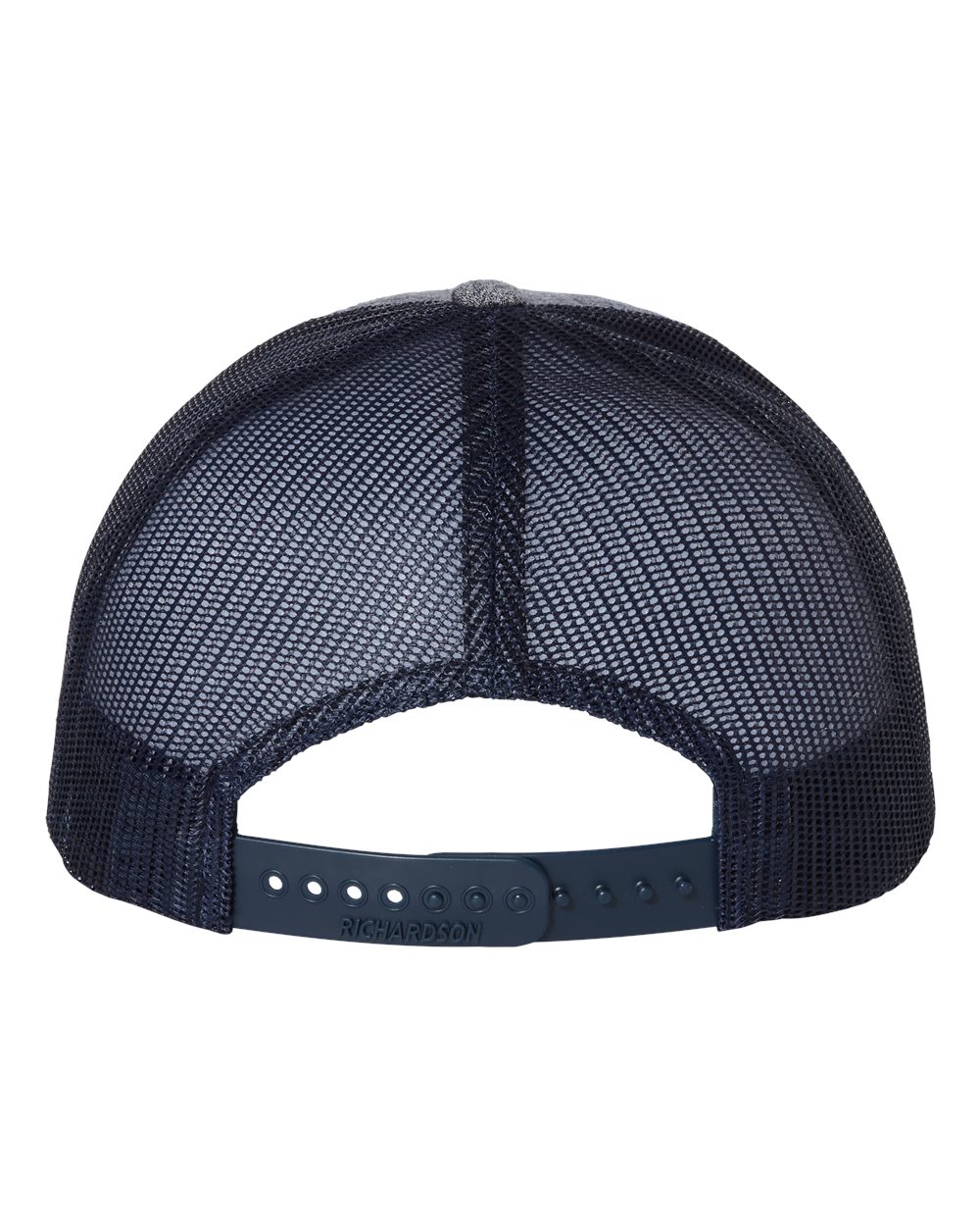 115CH Richardson Low Pro Heather Trucker Cap - Back Image