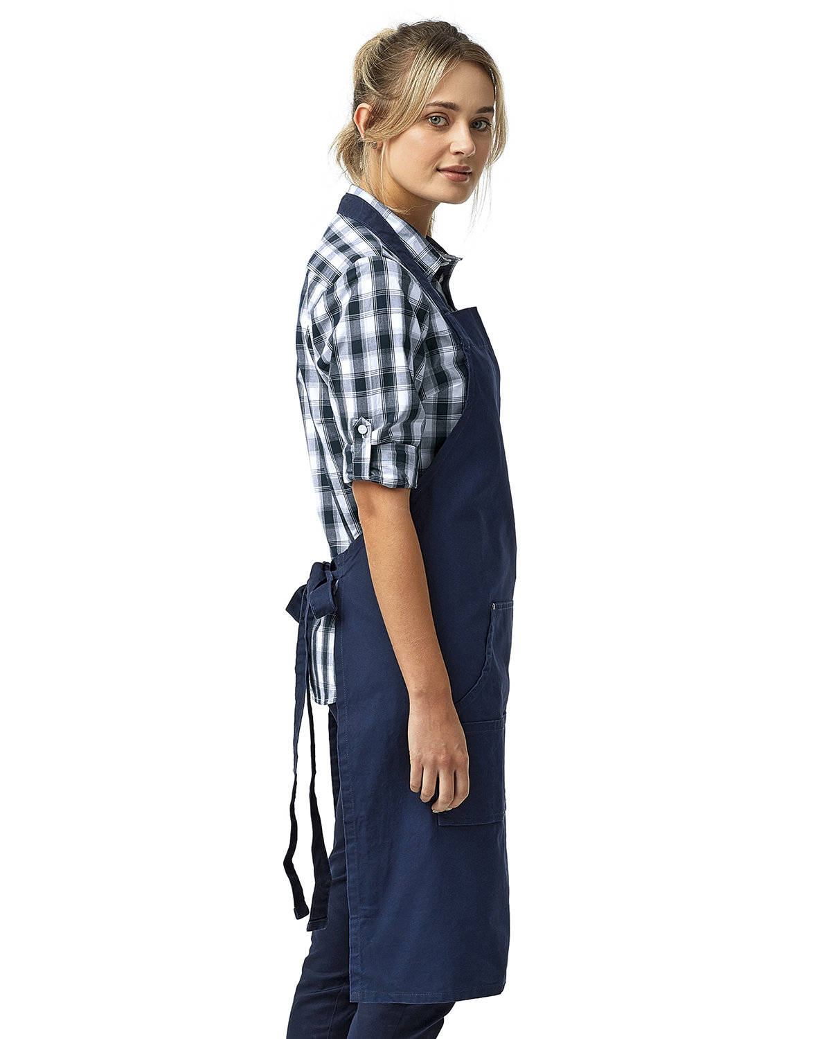 RP137 Artisan Collection by Reprime "Calibre" Heavy Cotton Canvas Pocket Apron - Siide Image