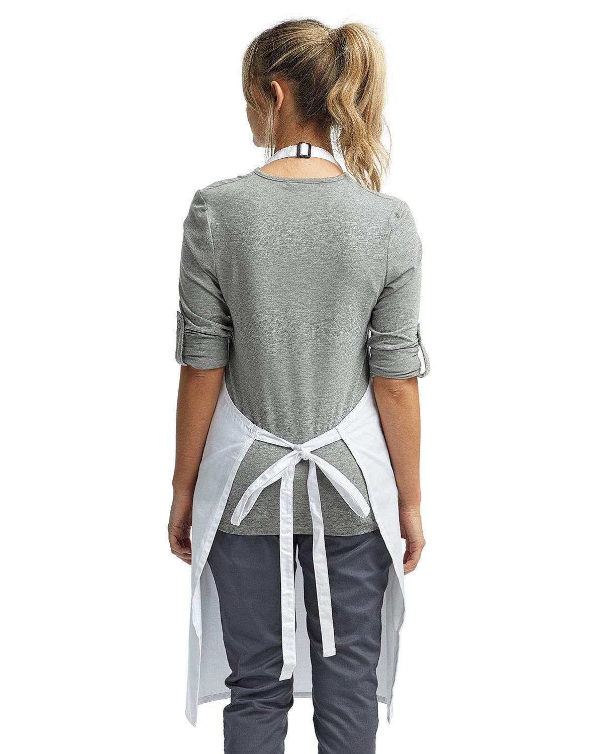 RP150 Artisan Collection by Reprime "Colours" Sustainable Bib Apron - Back Image