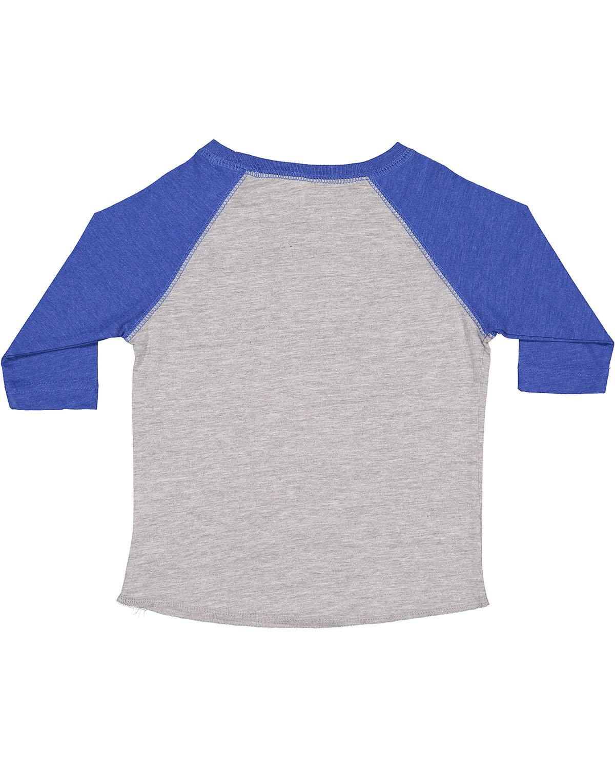 RS3330 Rabbit Skins Toddler Baseball T-Shirt - Back Image