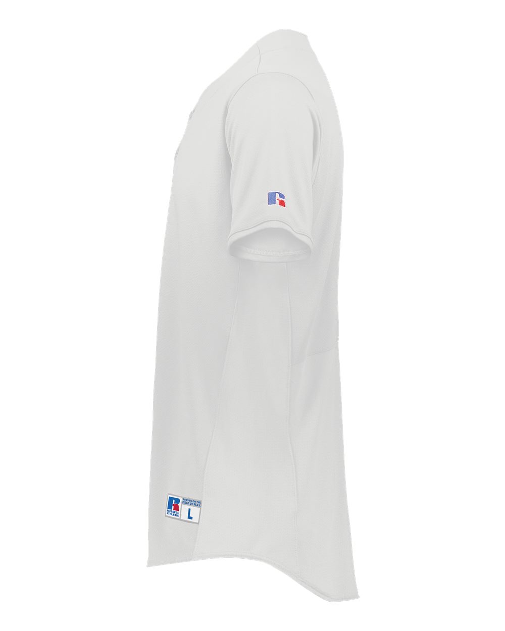 235JMB Russell Athletic Youth Five Tool Full-Button Front Baseball Jersey - Siide Image