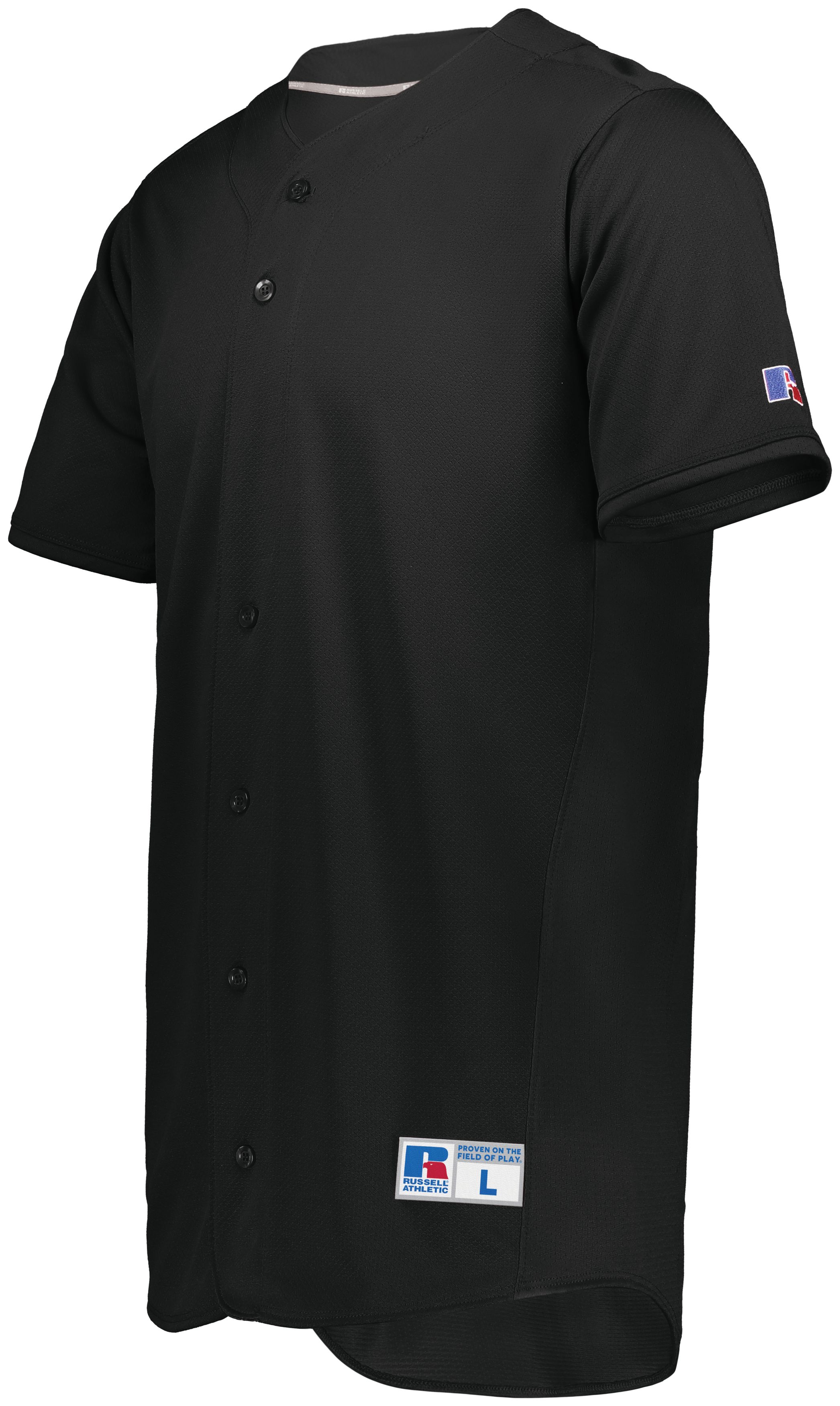 235JMM Russell Athletic Five Tool Full-Button Front Baseball Jersey Zoom Image