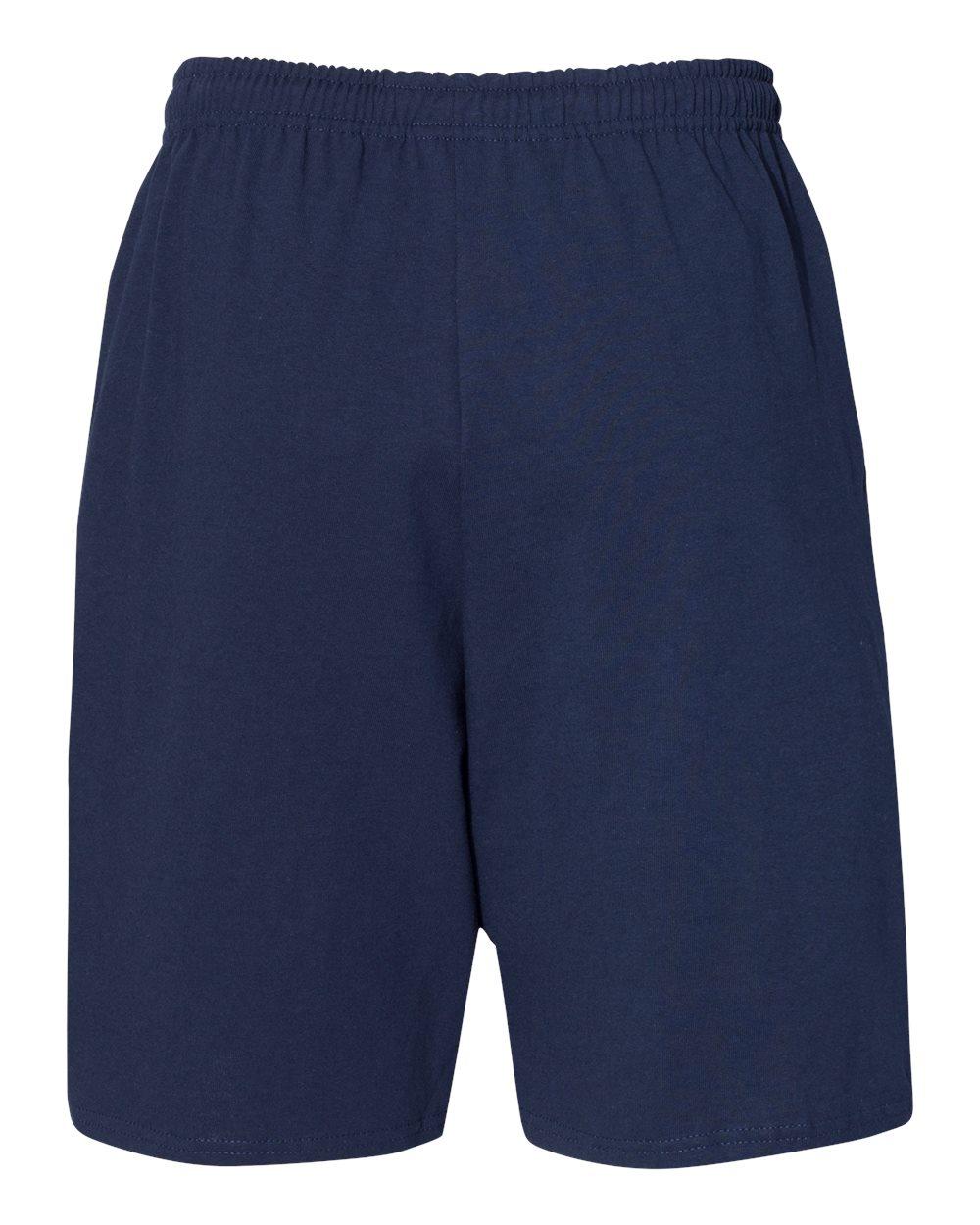 25843M Russell Athletic Essential Jersey Cotton 10" Shorts with Pockets 25843M Russell Athletic Essential Jersey Cotton 10" Shorts with Pockets - Back Image