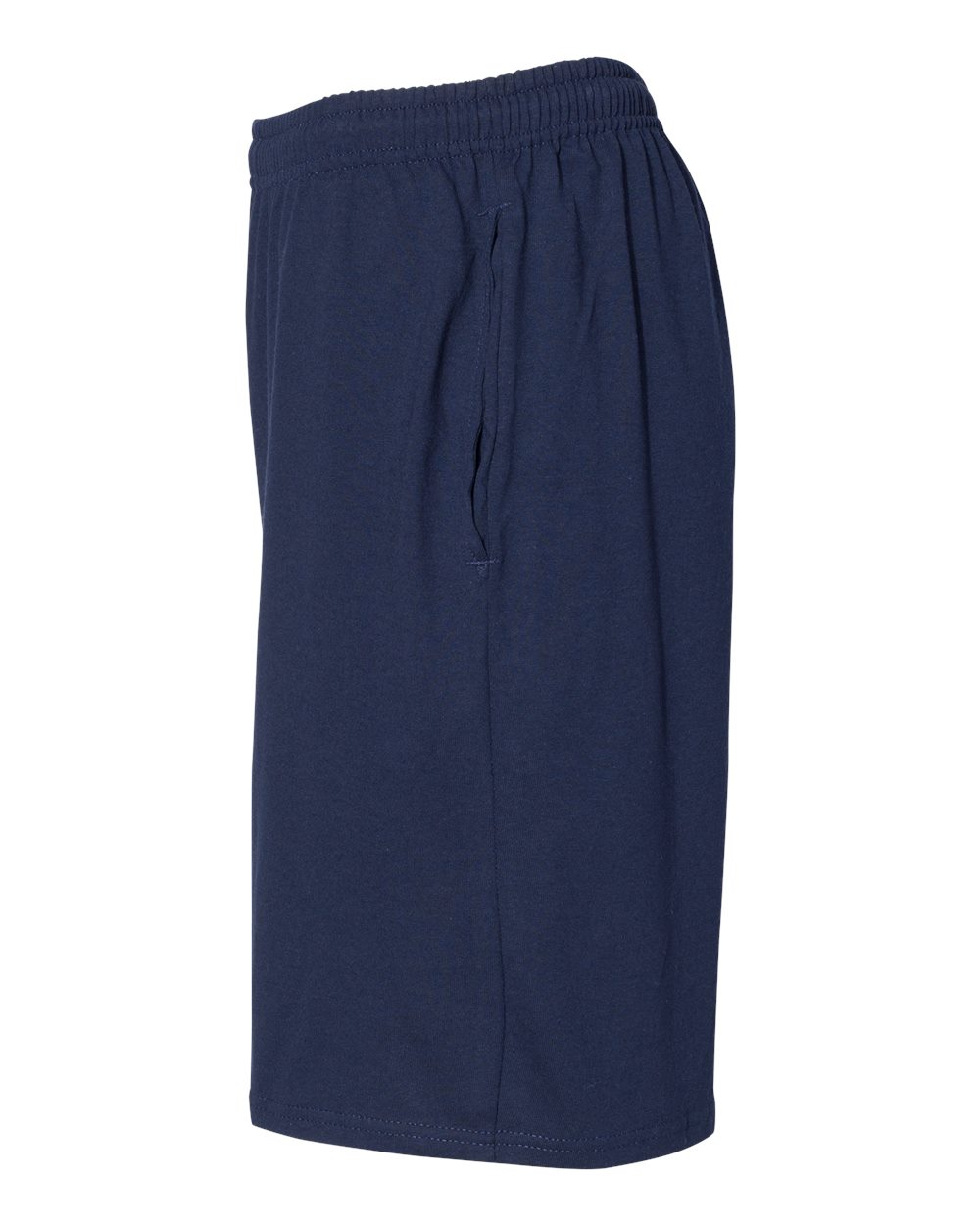 25843M Russell Athletic Essential Jersey Cotton 10" Shorts with Pockets 25843M Russell Athletic Essential Jersey Cotton 10" Shorts with Pockets - Siide Image