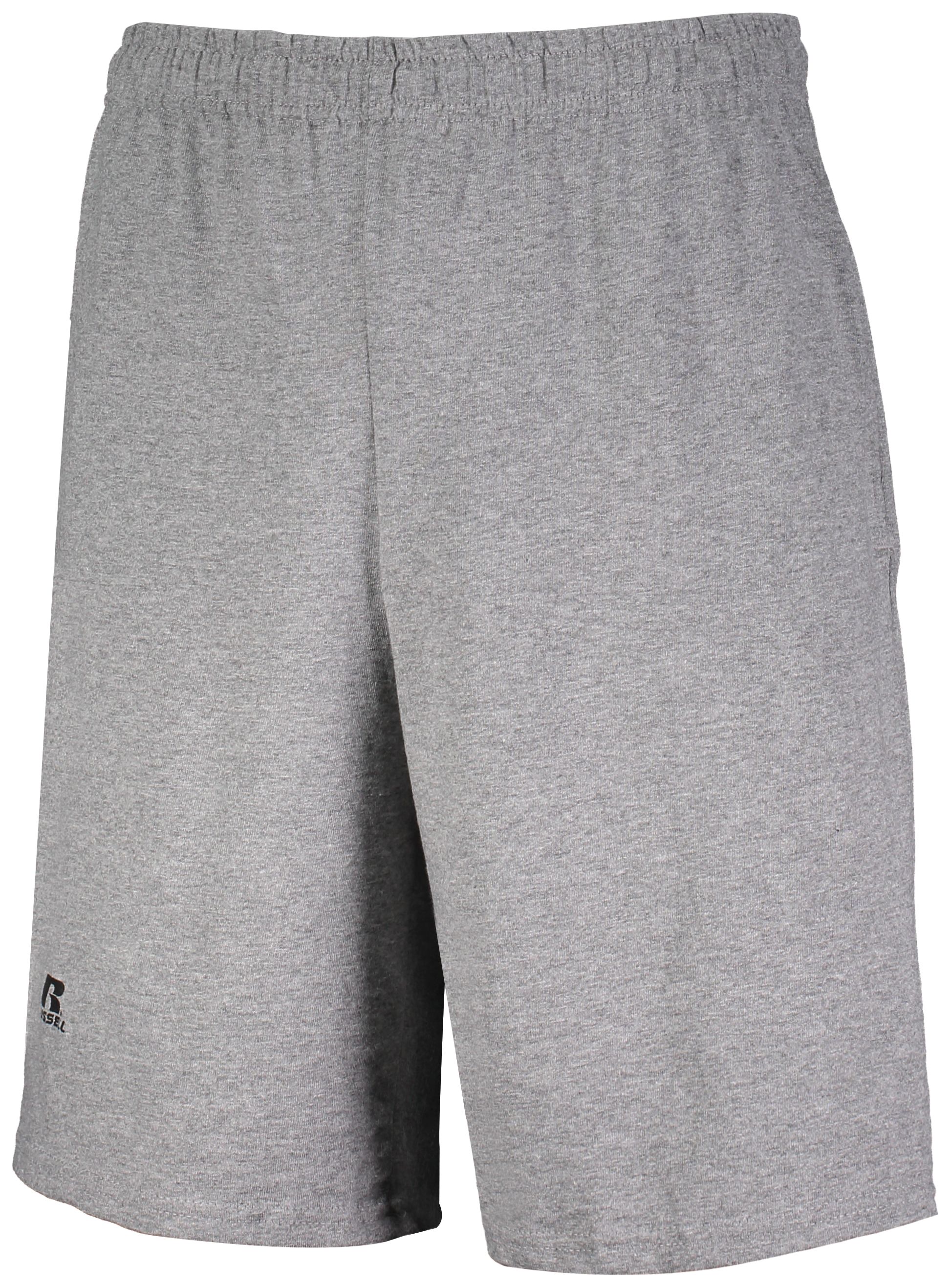 25843M Russell Athletic Essential Jersey Cotton 10" Shorts with Pockets Zoom Image