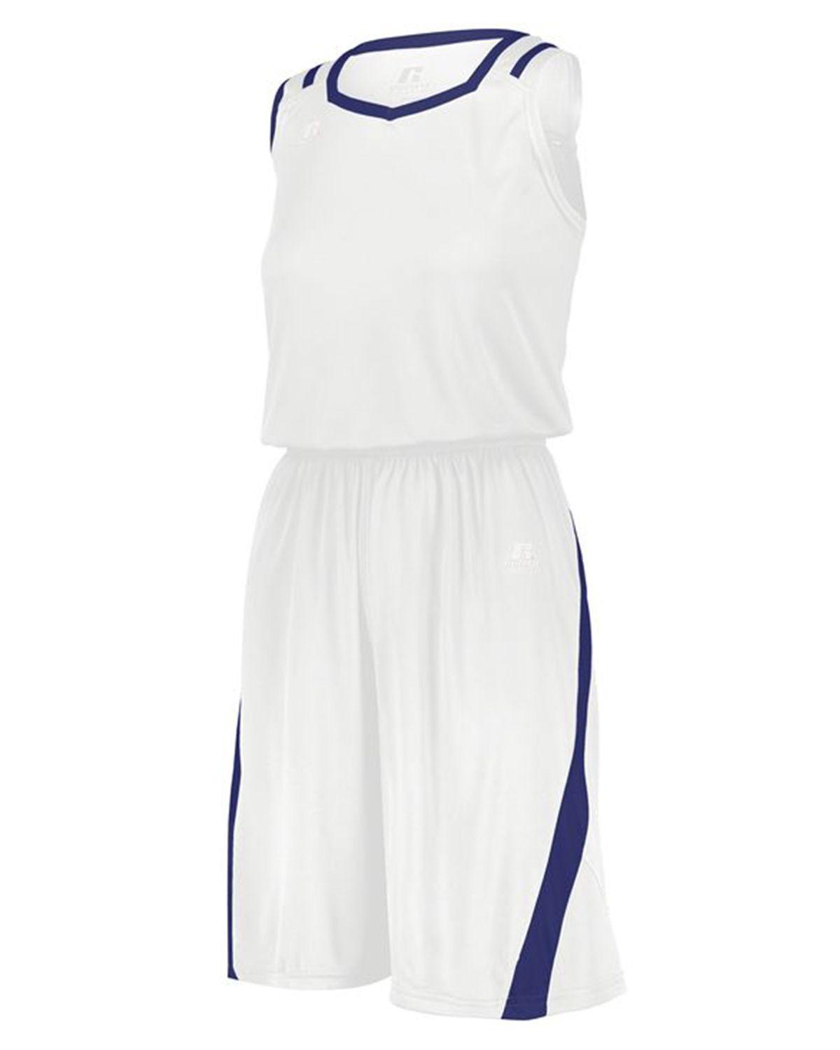 3B2X2X Russell Athletic LADIES ATHLETIC CUT SHORTS