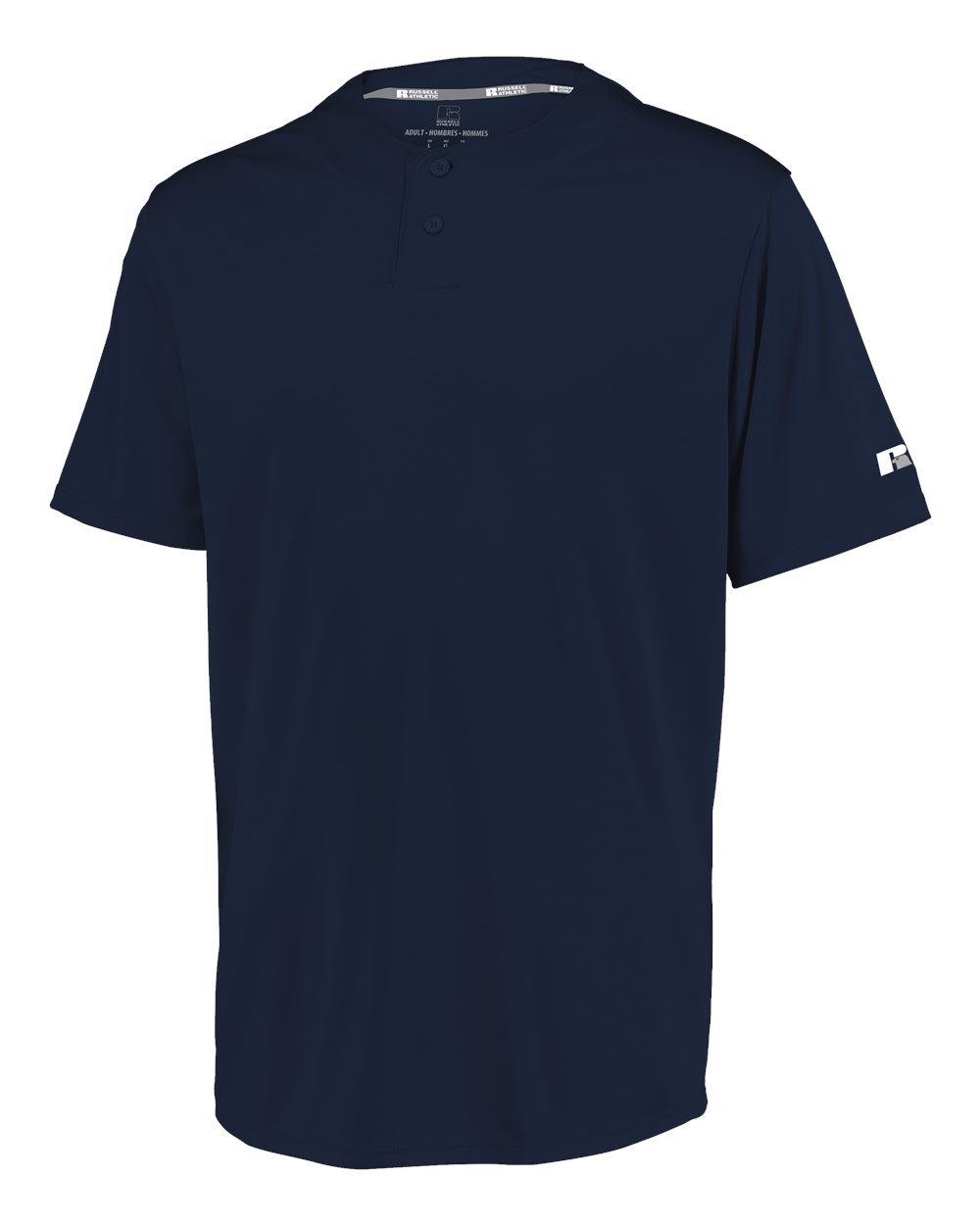 3R7X2B Russell Athletic Youth Performance Two-Button Solid Jersey 3R7X2B Russell Athletic Youth Performance Two-Button Solid Jersey