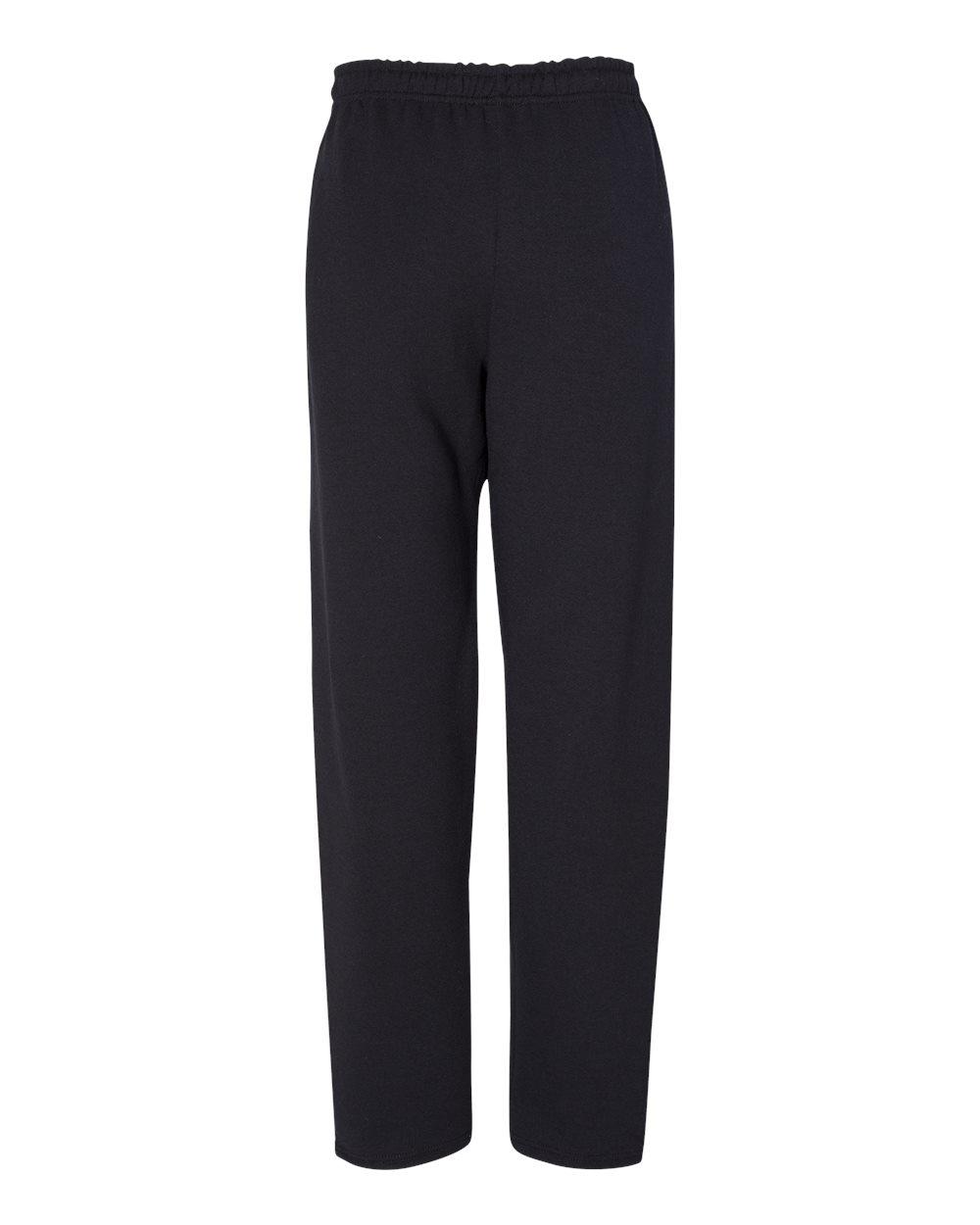 596HBM Russell Athletic Dri-PowerA Open Bottom Pocket Sweatpant - Back Image