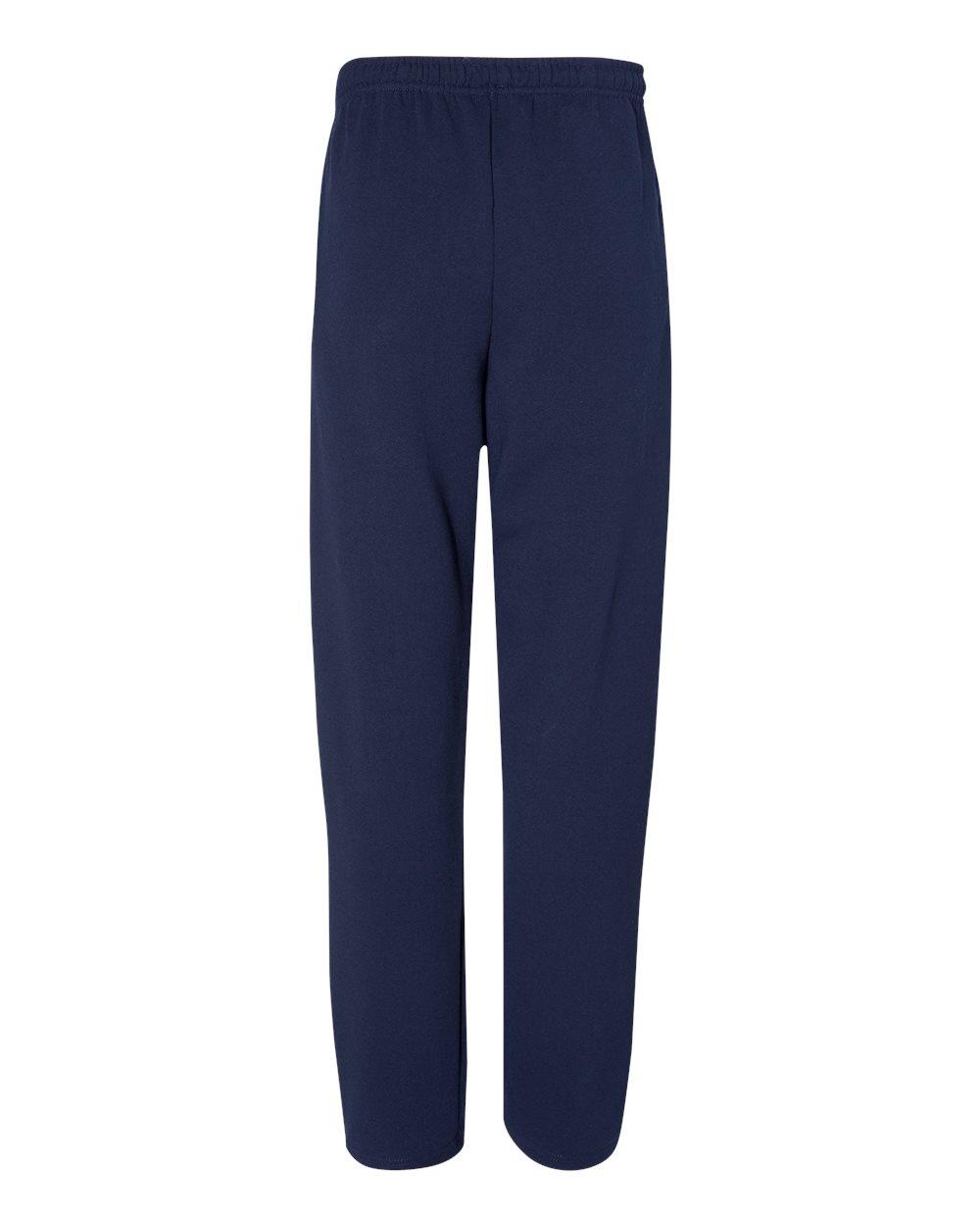 596HBM Russell Athletic Dri-PowerA Open Bottom Pocket Sweatpant - Back Image