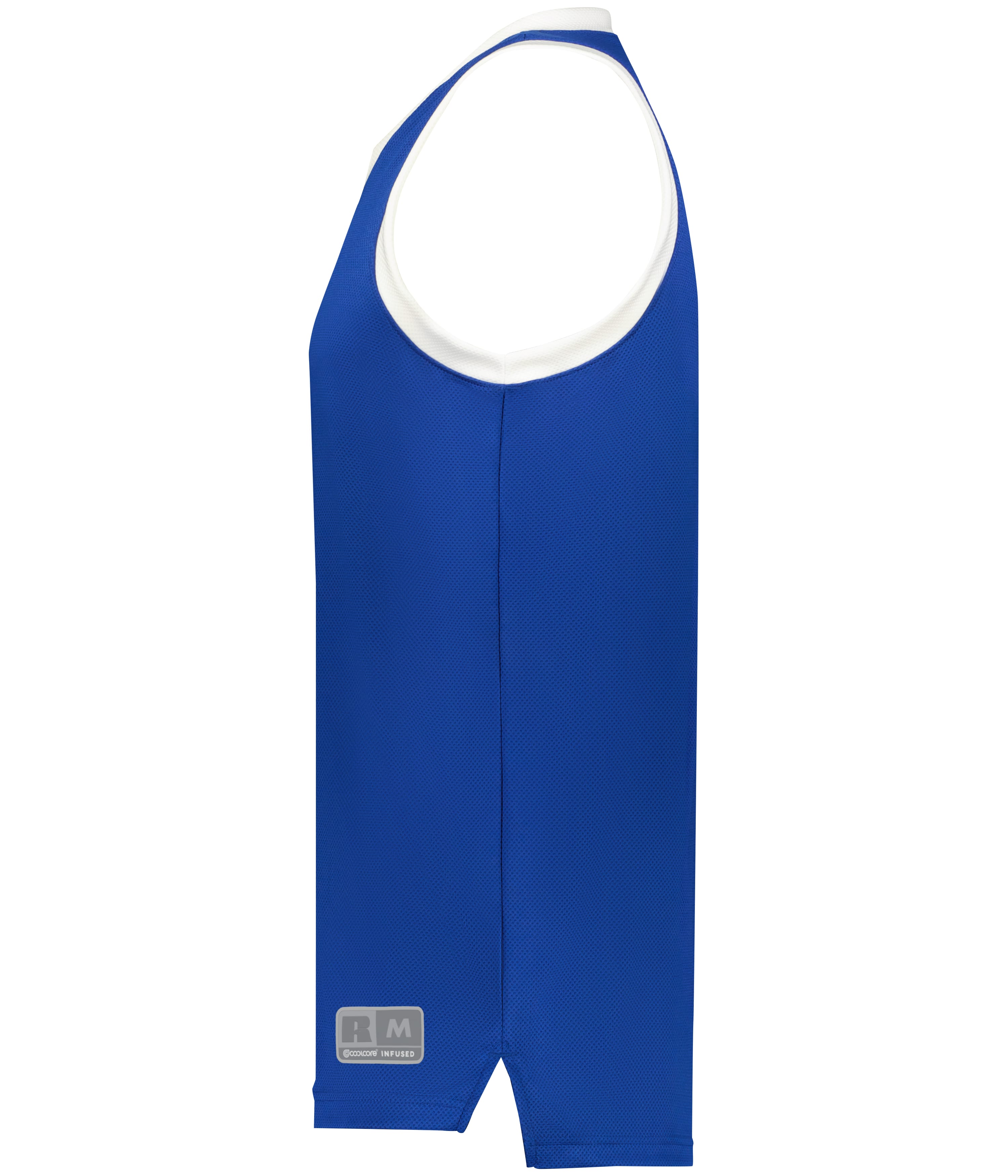 5R3CHB Russell Athletic YOUTH ELITE BASKETBALL JERSEY POWERED BY COOLCORE - Siide Image