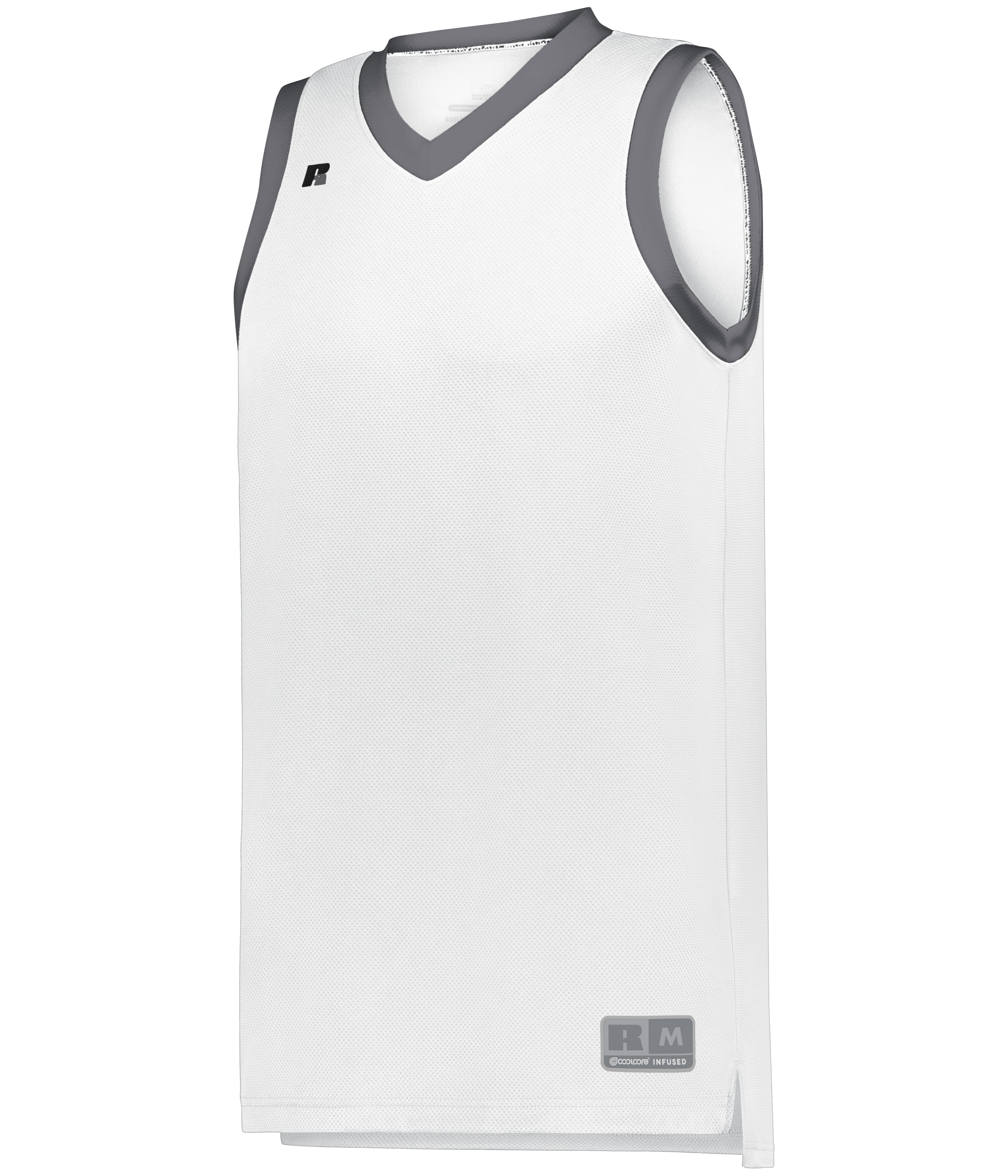 5R3CHM Russell Athletic ELITE BASKETBALL JERSEY POWERED BY COOLCORE 5R3CHM Russell Athletic ELITE BASKETBALL JERSEY POWERED BY COOLCORE