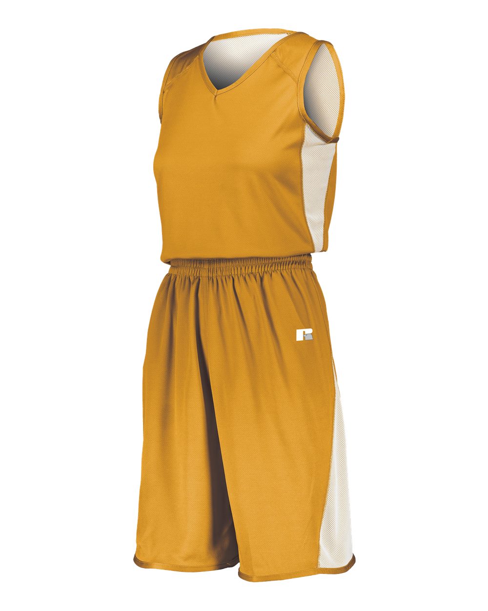 5R5DLX Russell Athletic Ladies Undivided Single Ply Reversible Jersey