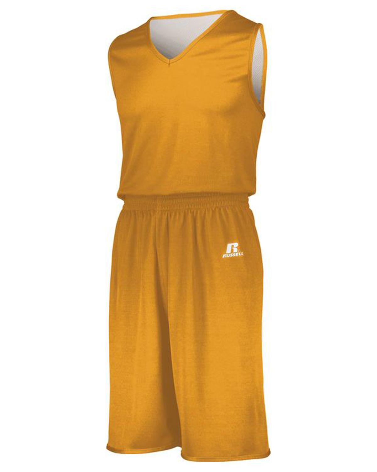 5R9DLB Russell Athletic Youth Undivided Solid Single Ply Reversible Jersey Zoom Image