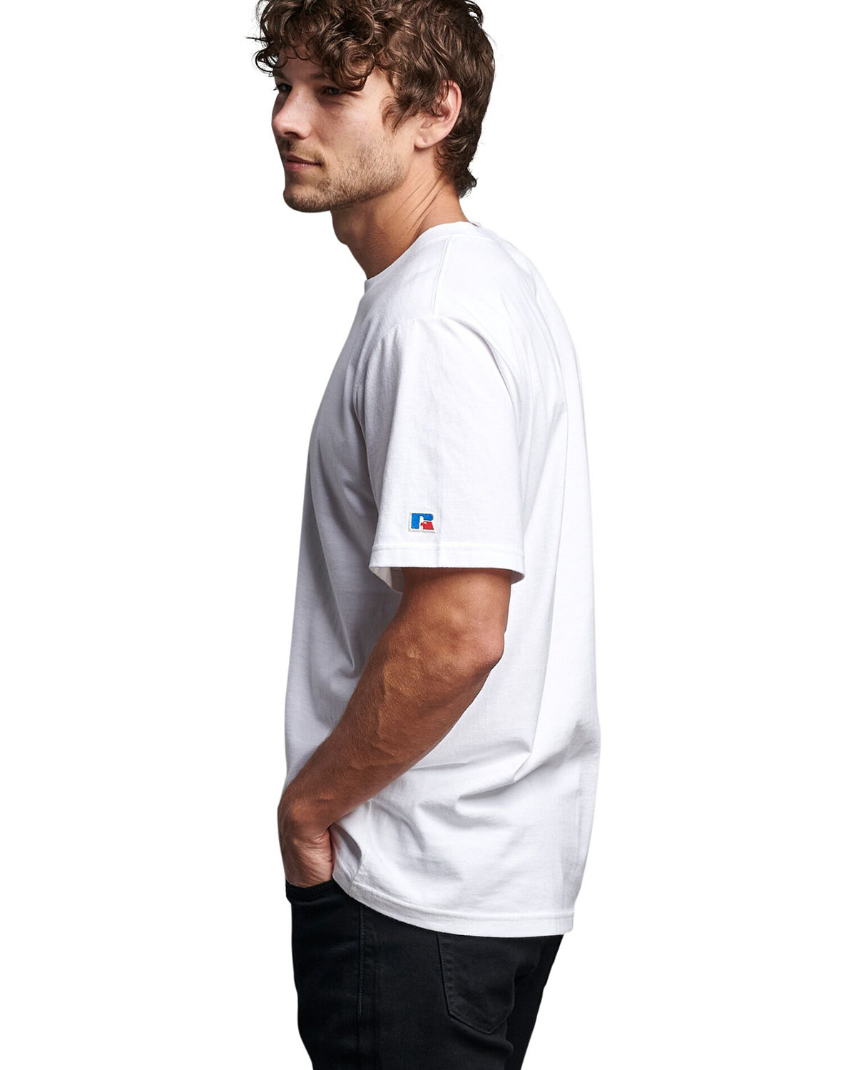 600MRUS Russell Athletic Unisex Cotton Classic T-Shirt - Siide Image
