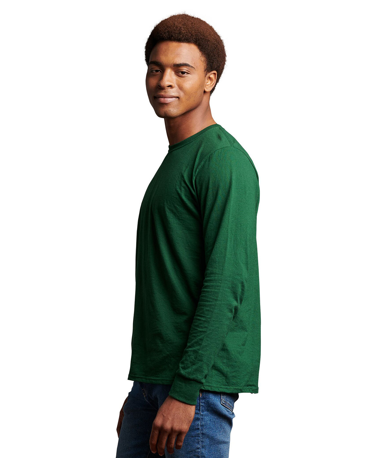 64LTTM Russell Athletic Unisex Essential Performance Long-Sleeve T-Shirt - Siide Image