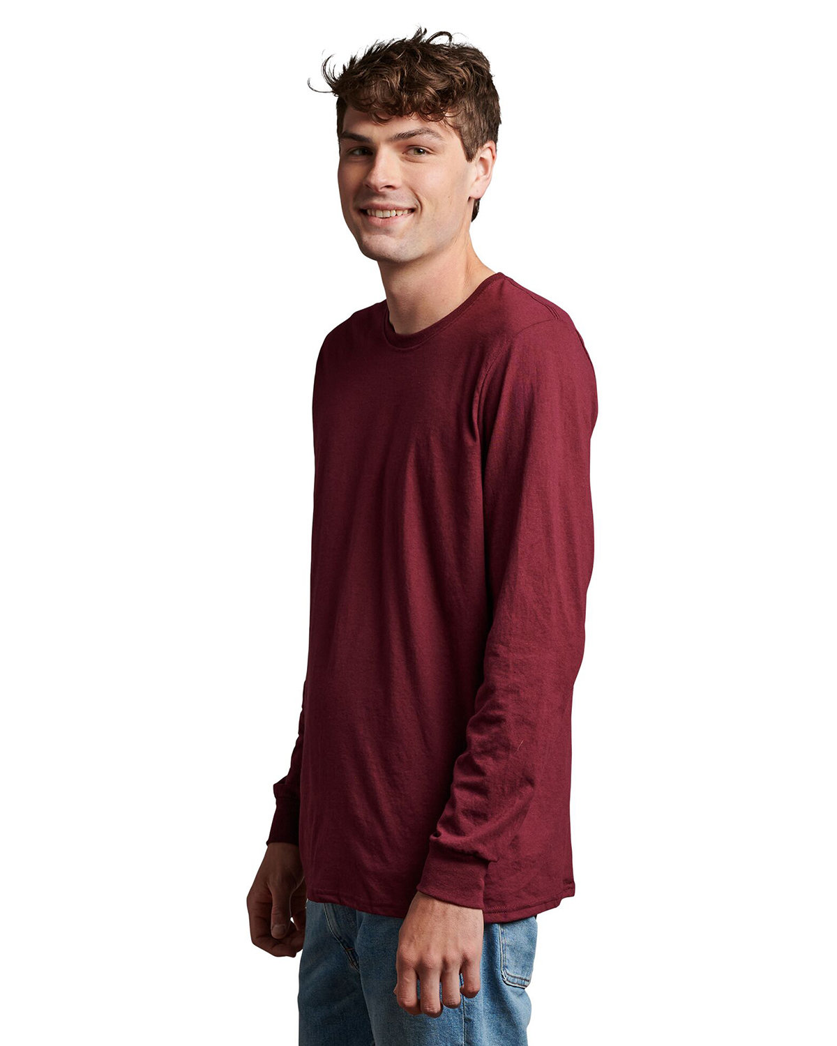 64LTTM Russell Athletic Unisex Essential Performance Long-Sleeve T-Shirt - Siide Image