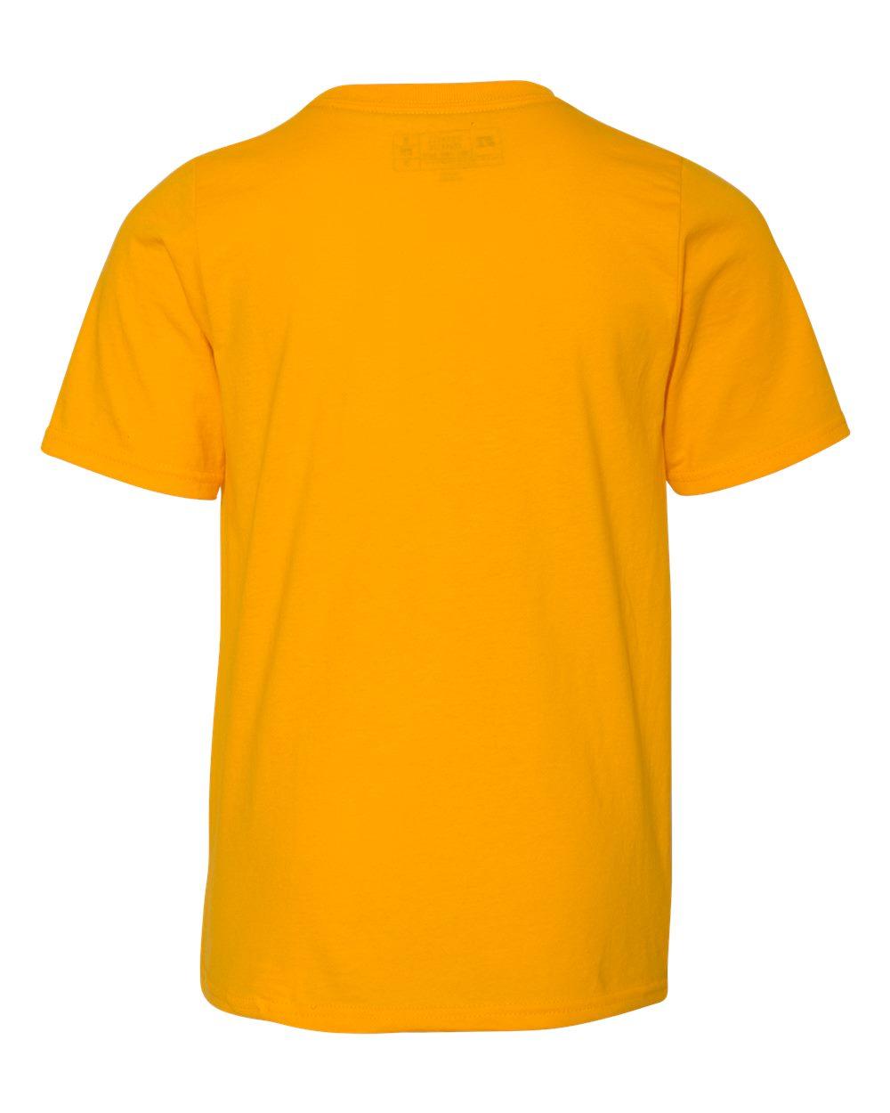 64STTB Russell Athletic Youth Essential Tee 64STTB Russell Athletic Youth Essential Tee - Back Image