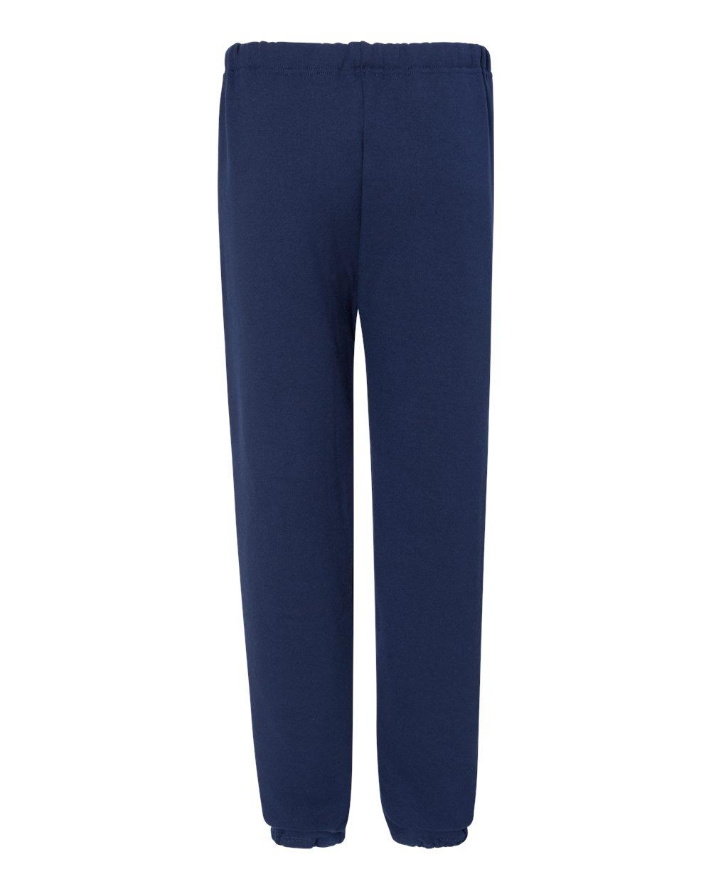 696HBM Russell Athletic Dri-PowerA Closed Bottom Sweatpant - Back Image
