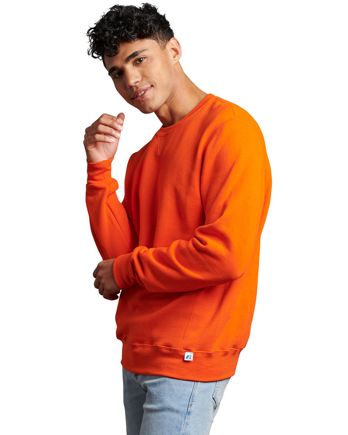 698HBM Russell Athletic Unisex Dri-Power Crewneck Sweatshirt - Siide Image