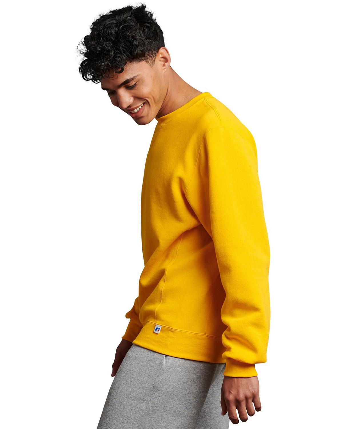 698HBM Russell Athletic Unisex Dri-Power Crewneck Sweatshirt - Siide Image