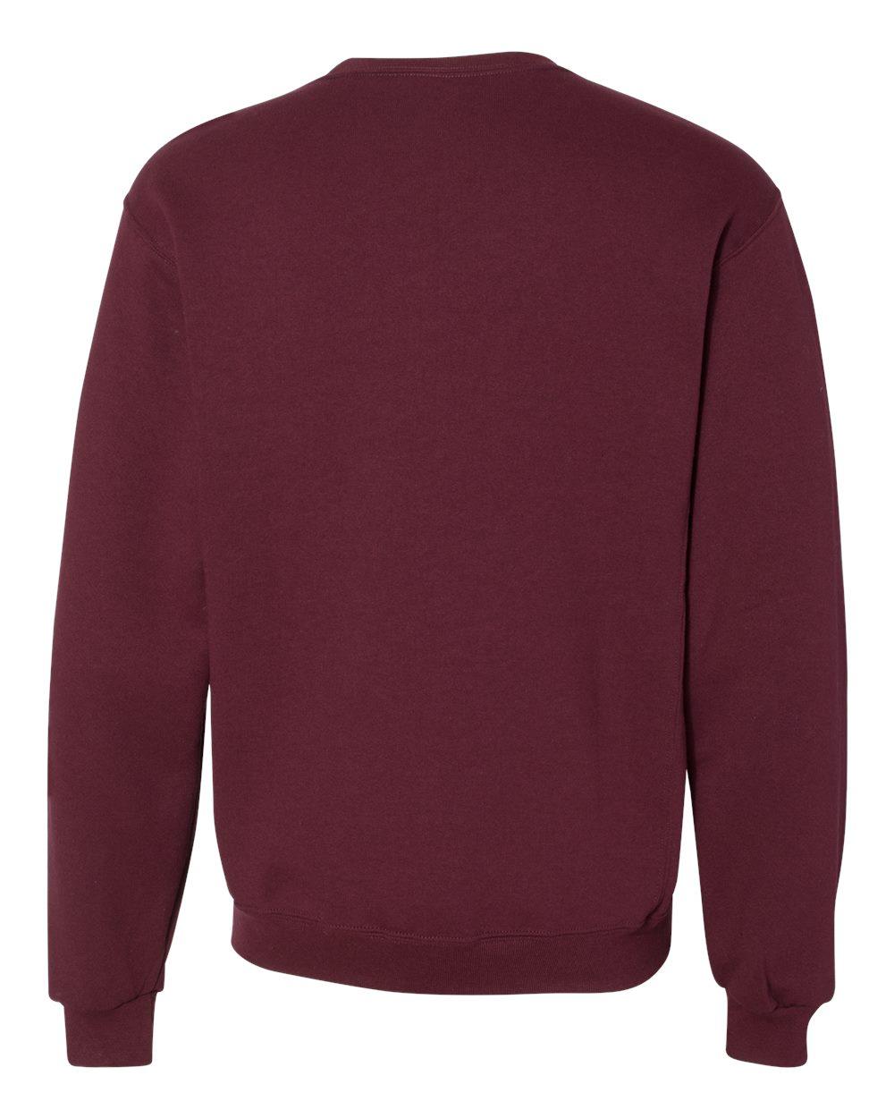 698HBM Russell Athletic Unisex Dri-Power Crewneck Sweatshirt - Back Image
