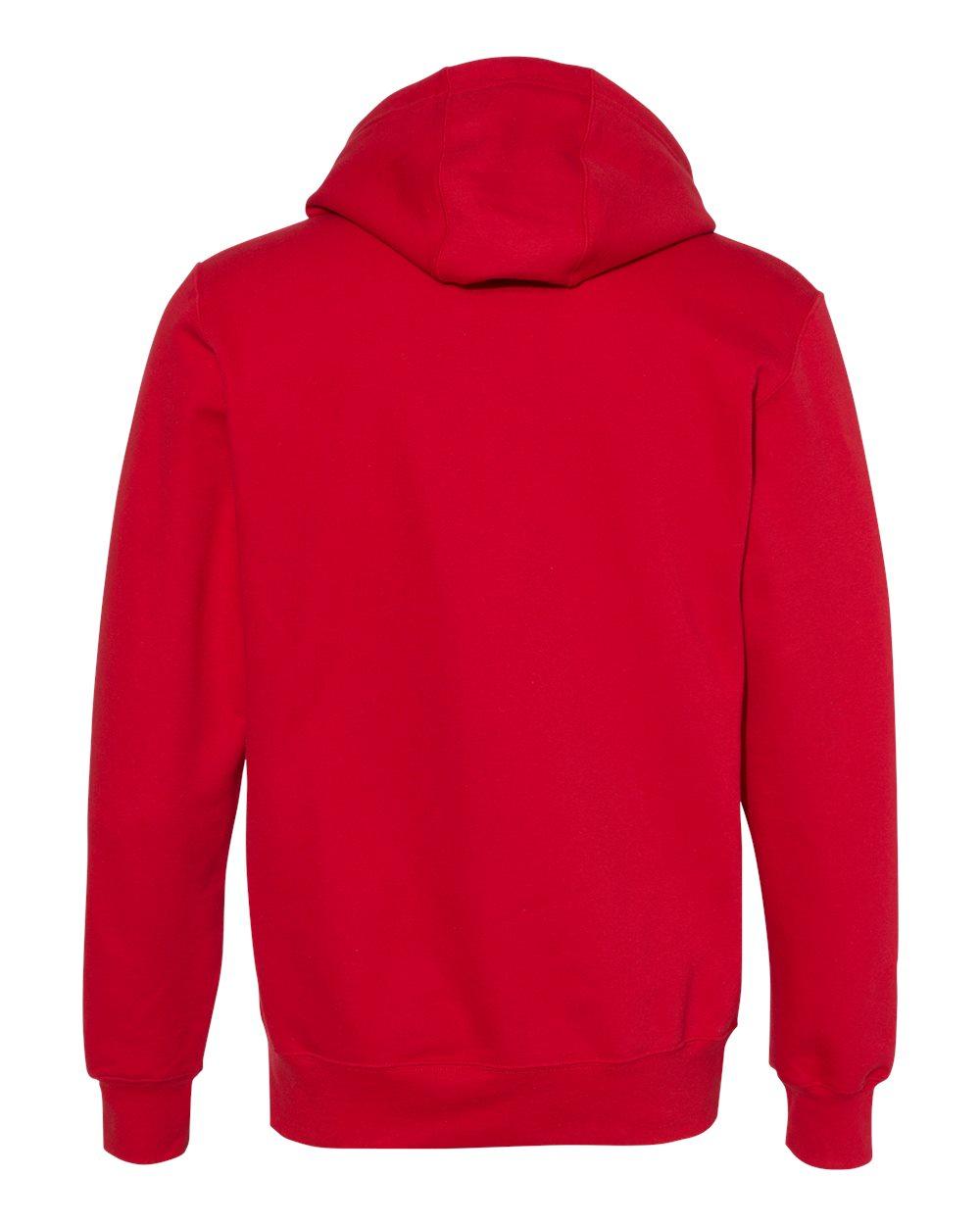 82ONSM Russell Athletic Unisex Cotton Classic Hooded Sweatshirt - Back Image