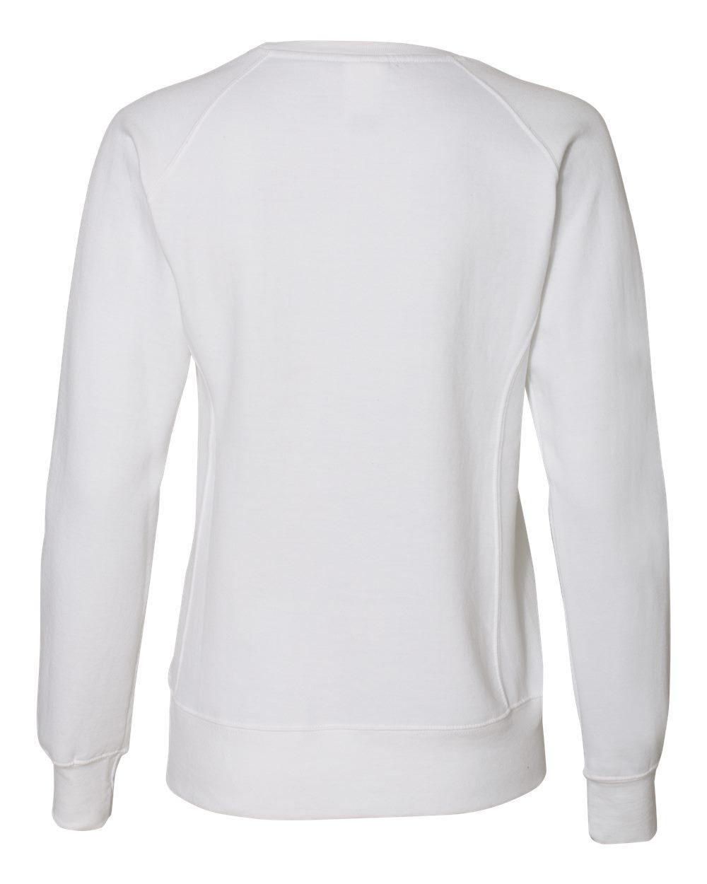 LF3YHX Russell Athletic Womens Lightweight Crewneck Sweatshirt - Back Image