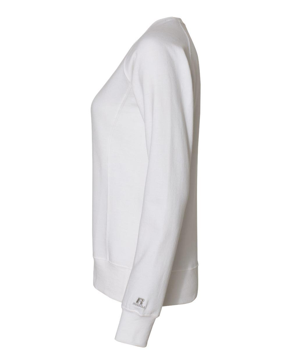 LF3YHX Russell Athletic Womens Lightweight Crewneck Sweatshirt - Siide Image