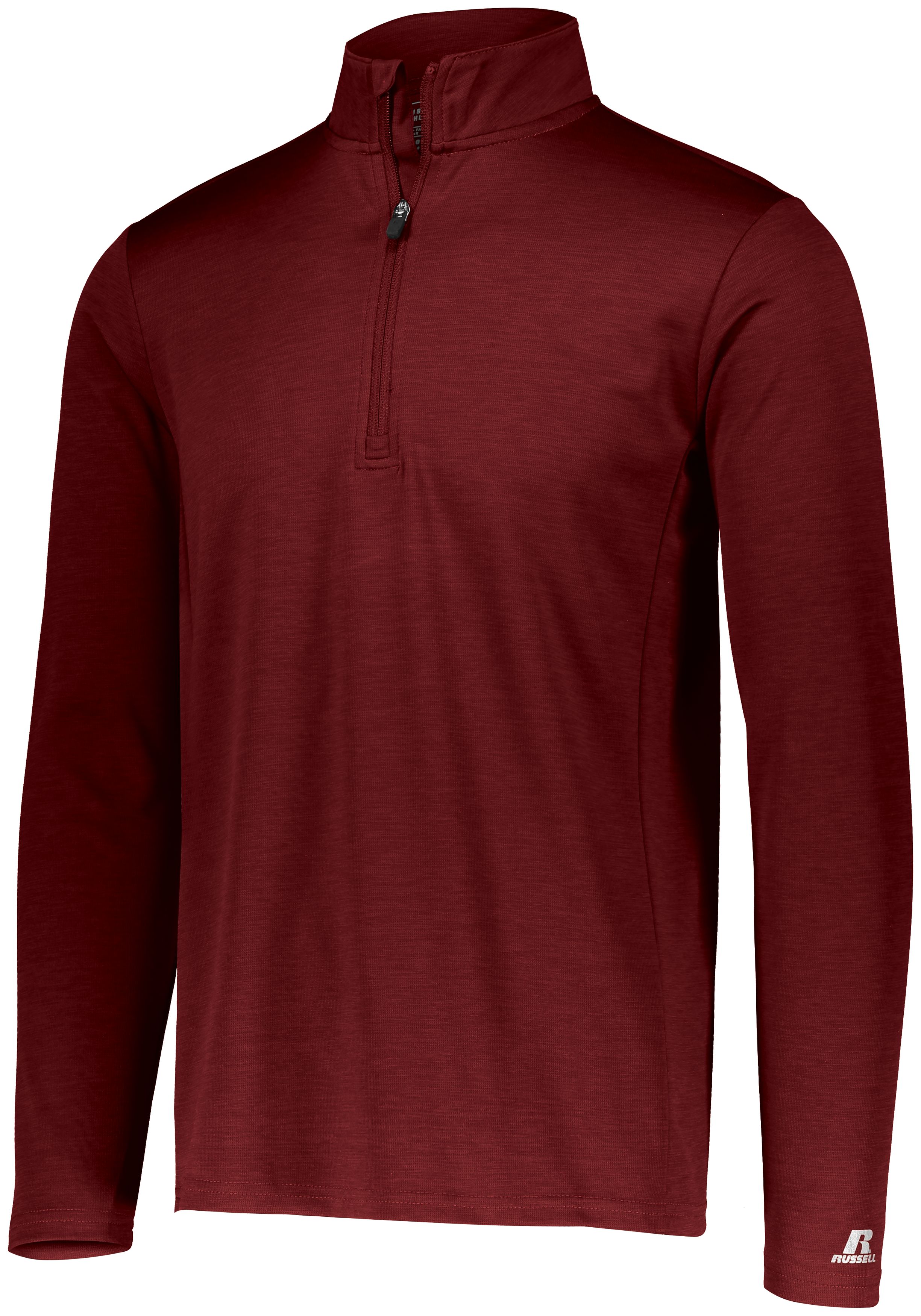 QZ7EAM Russell Athletic Striated Quarter-Zip Pullover QZ7EAM Russell Athletic Striated Quarter-Zip Pullover