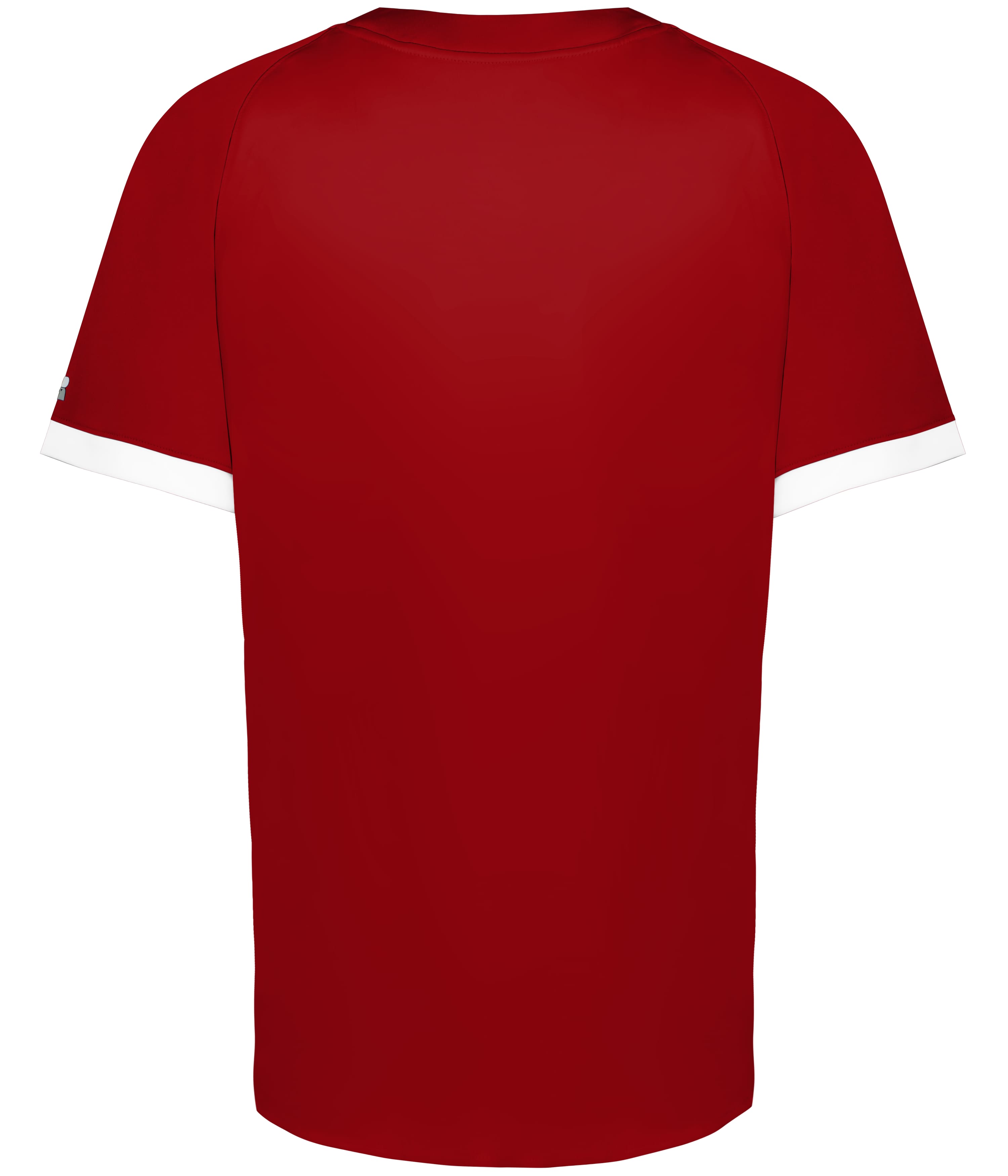 R02X3M Russell Athletic BASELINE COVERED PLACKET BASEBALL JERSEY R02X3M Russell Athletic BASELINE COVERED PLACKET BASEBALL JERSEY - Back Image