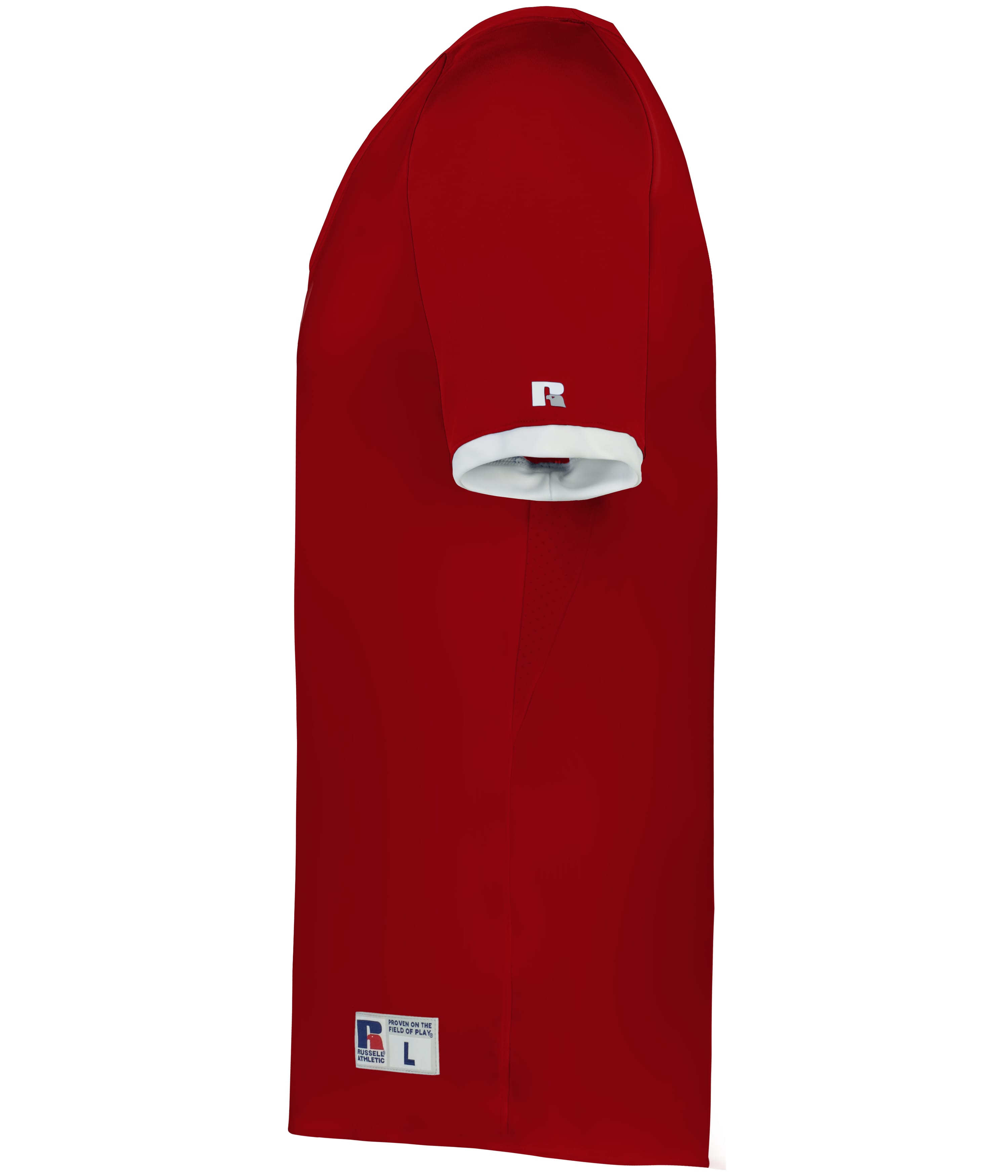 R02X3M Russell Athletic BASELINE COVERED PLACKET BASEBALL JERSEY R02X3M Russell Athletic BASELINE COVERED PLACKET BASEBALL JERSEY - Siide Image