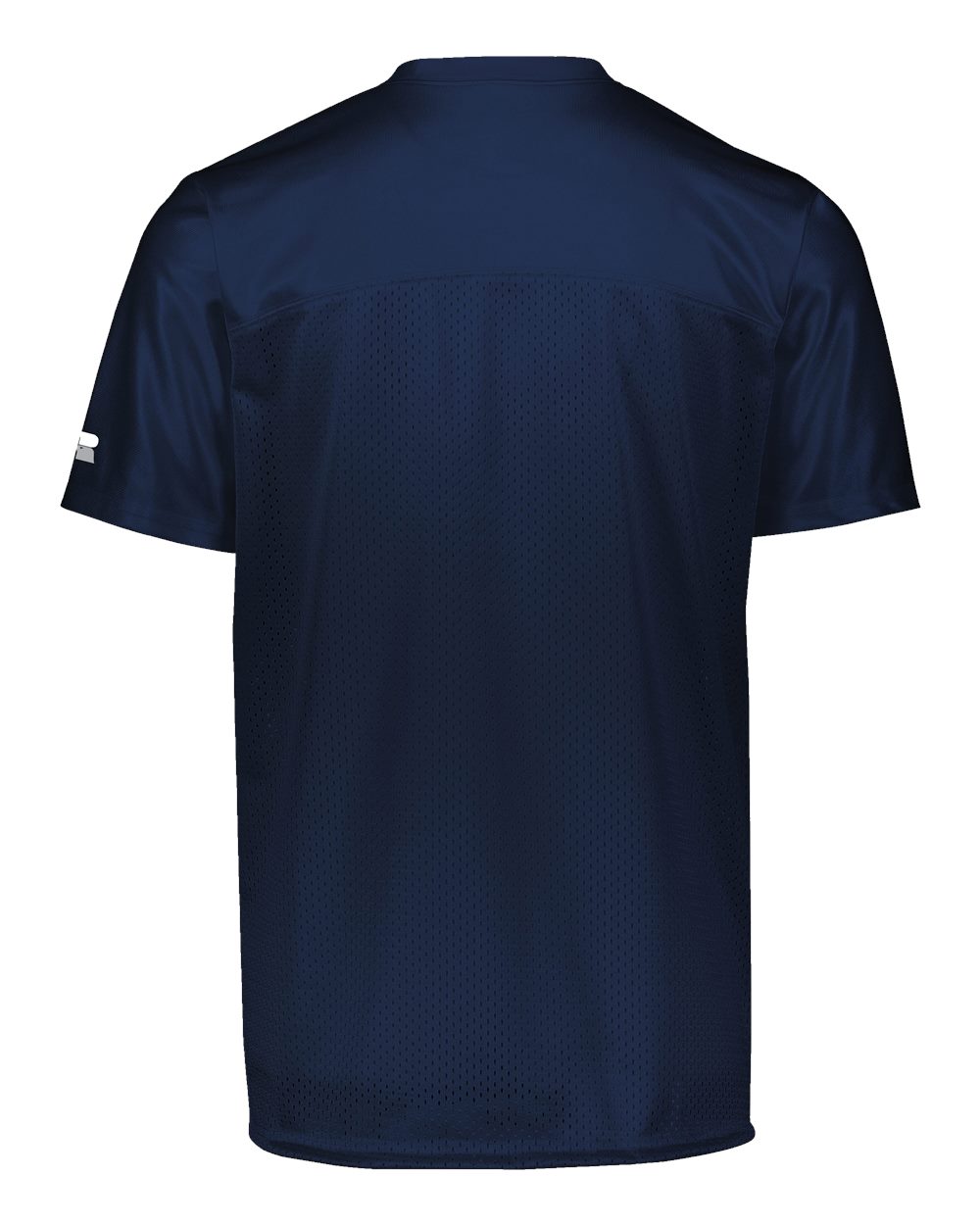 R0593B Russell Athletic Youth Solid Flag Football Jersey - Back Image
