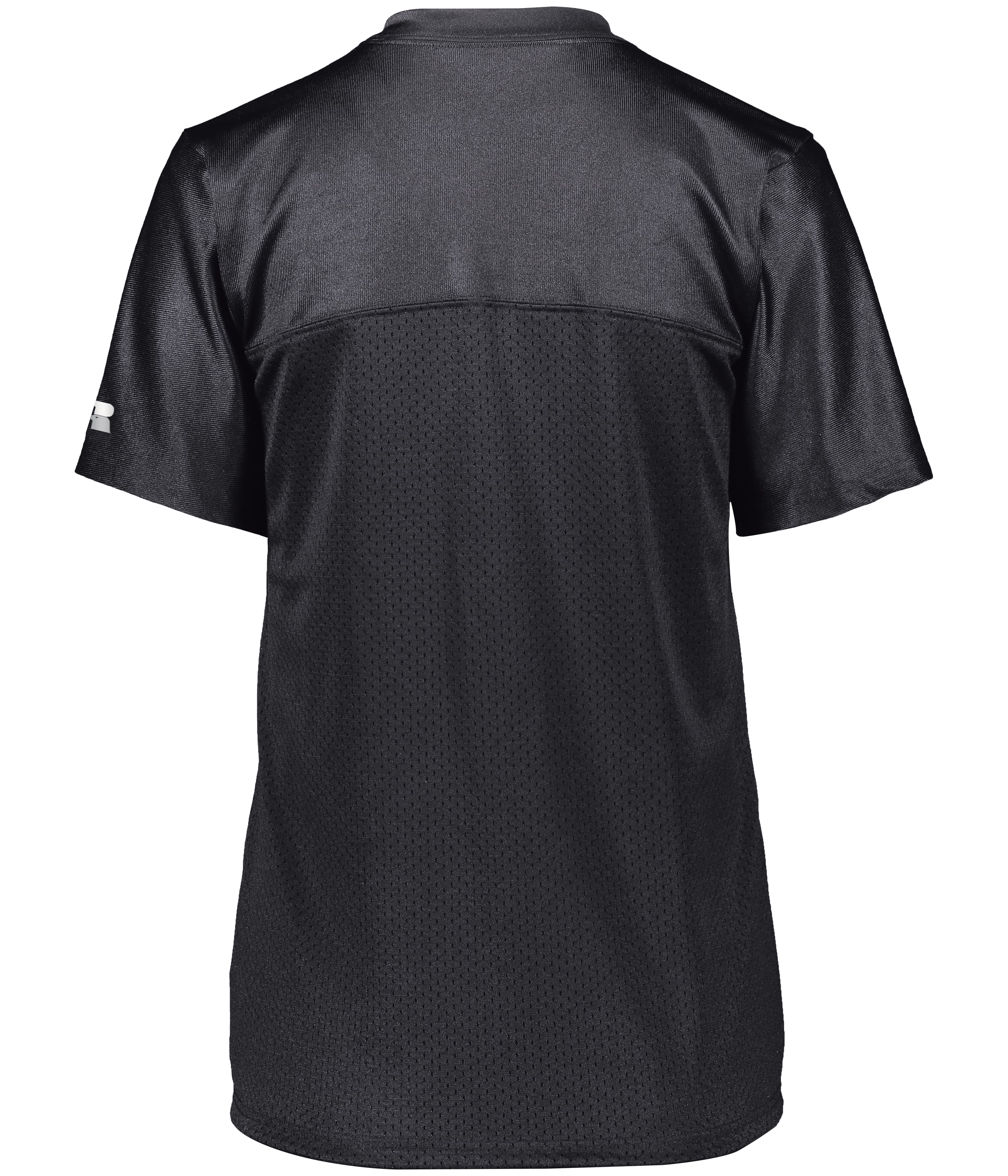 R0593X Russell Athletic Ladies Solid Flag Football Jersey - Back Image