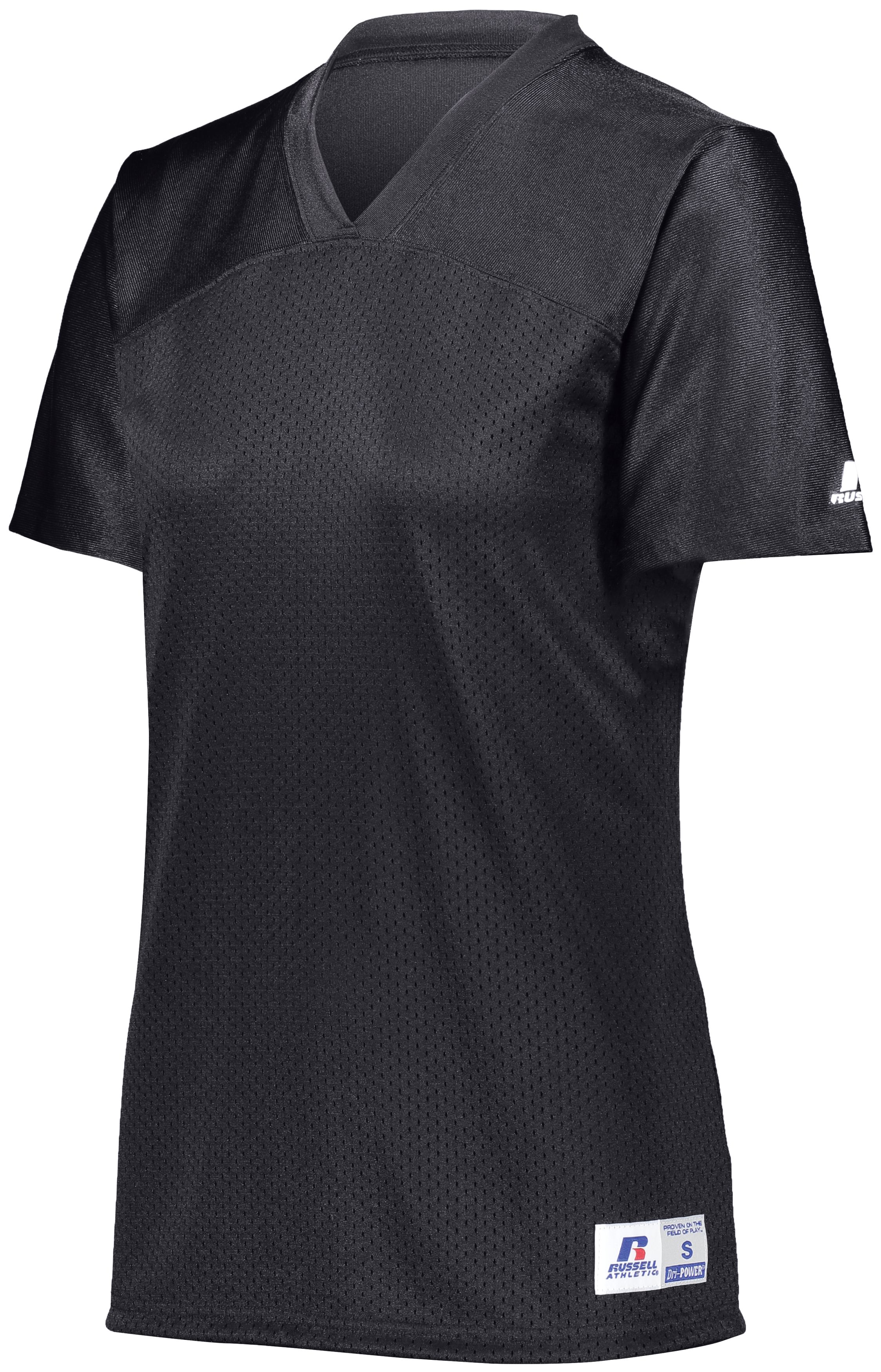 R0593X Russell Athletic Ladies Solid Flag Football Jersey