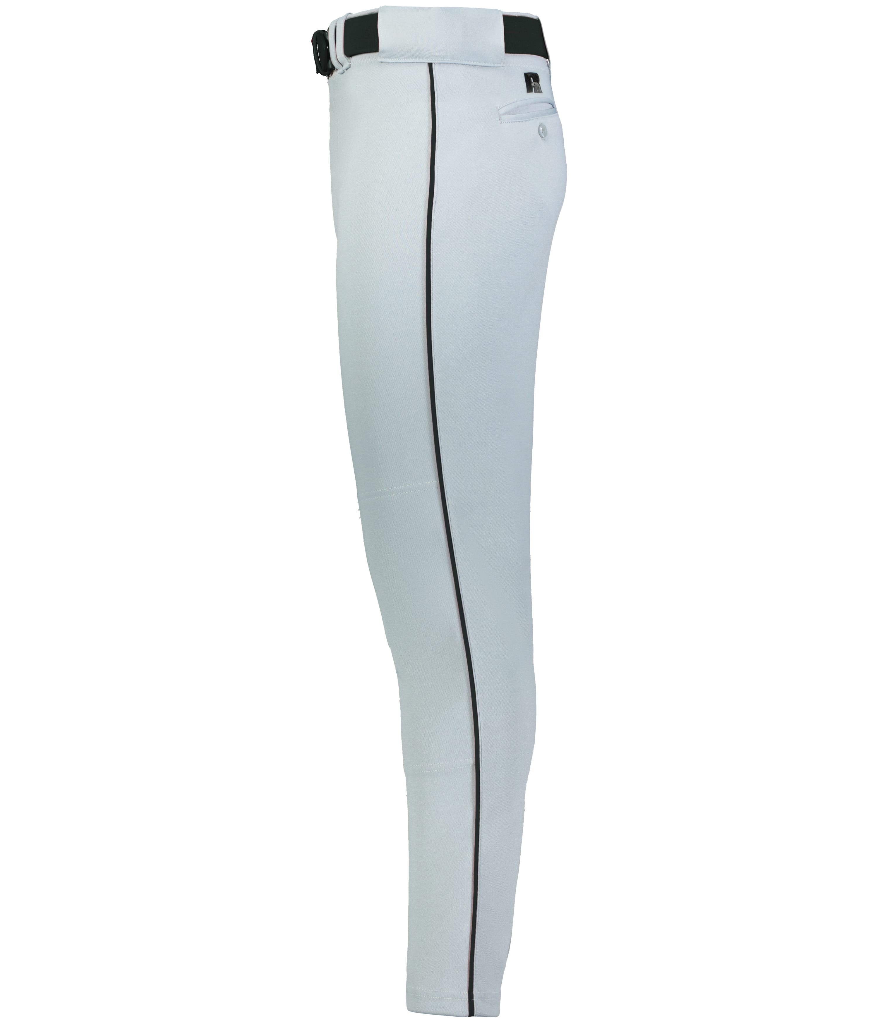 R62LGM Russell Athletic BASELINE TAPERED LEG PIPED BASEBALL PANT R62LGM Russell Athletic BASELINE TAPERED LEG PIPED BASEBALL PANT - Siide Image
