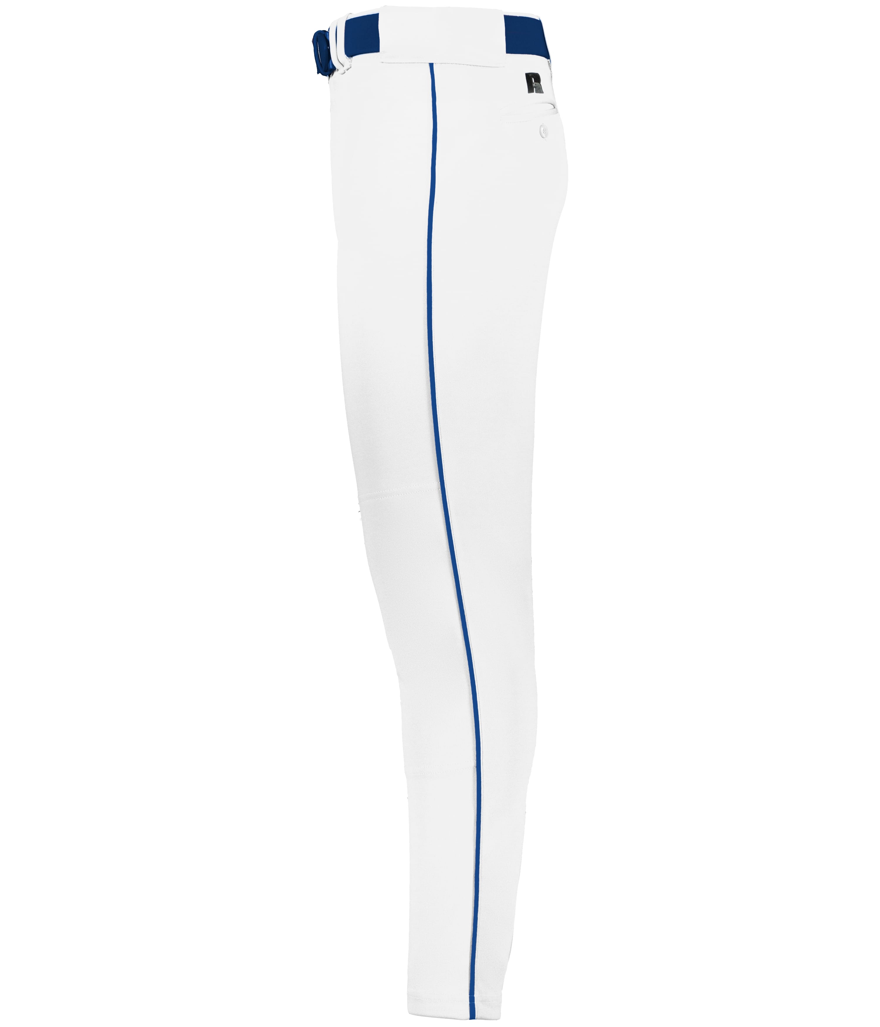 R62LGM Russell Athletic BASELINE TAPERED LEG PIPED BASEBALL PANT - Siide Image