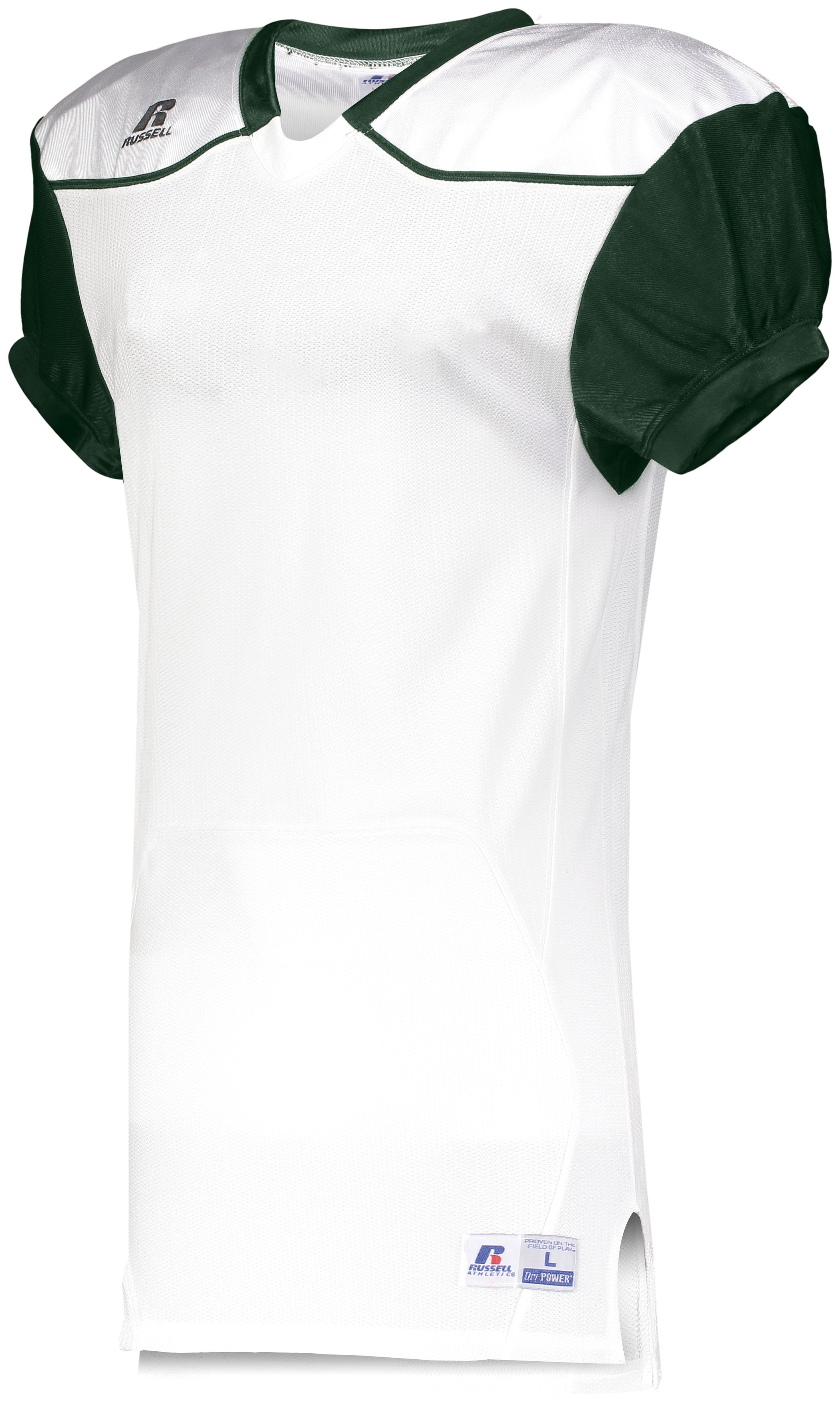 S57Z7A Russell Athletic Color Block Game Jersey (Away) - Siide Image