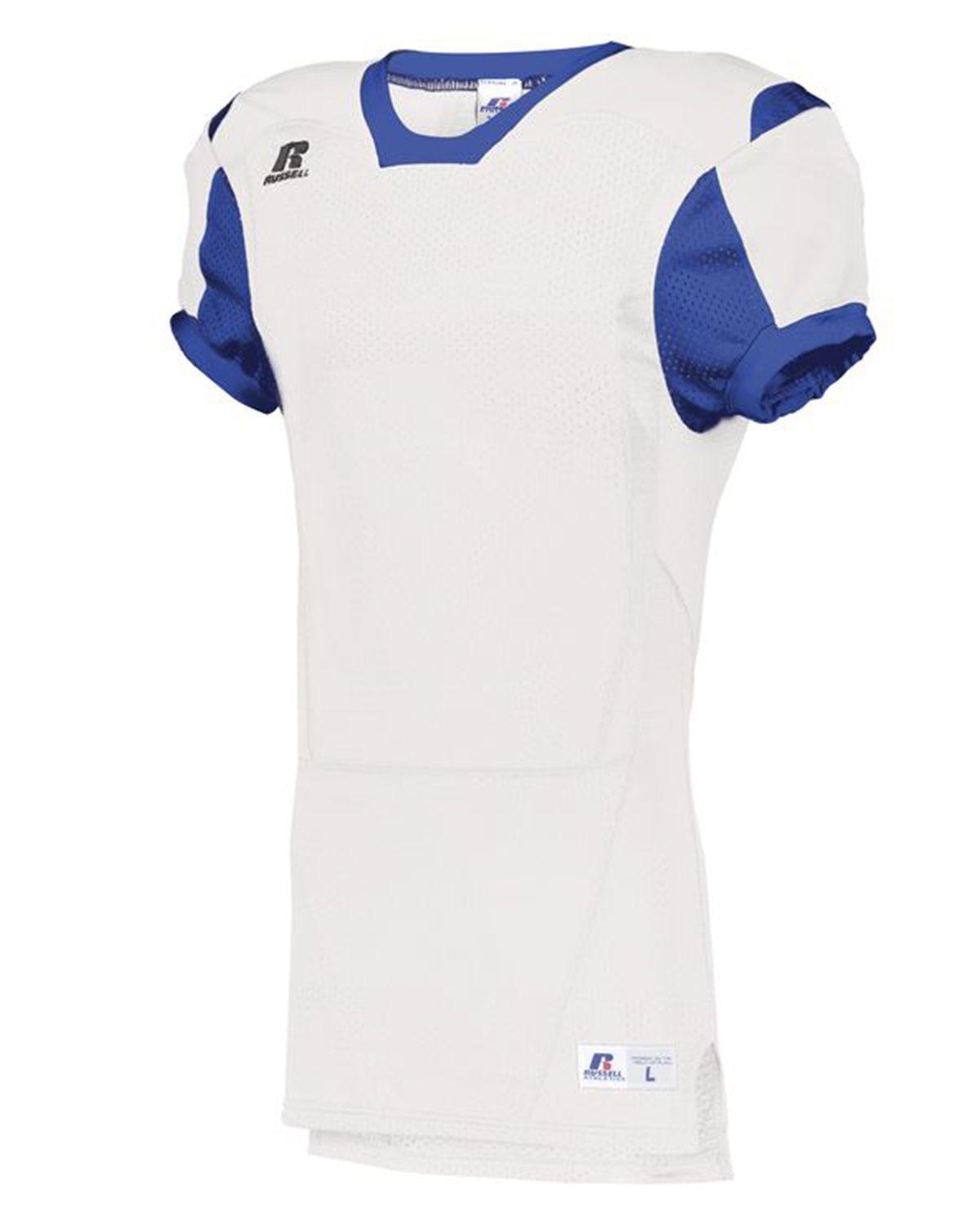 S67AZW Russell Athletic Youth Color Block Game Jersey