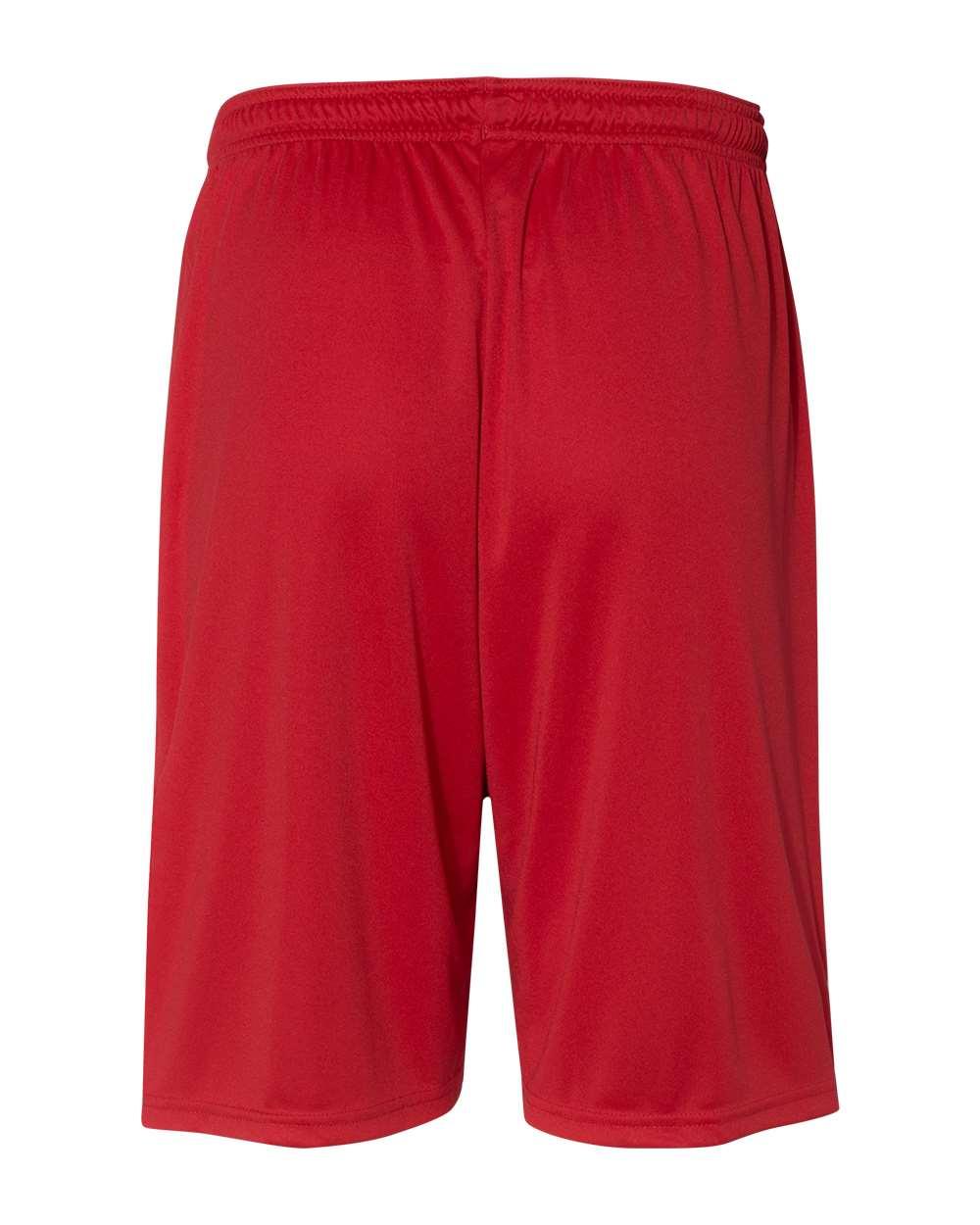 TS7X2M Russell Athletic Dri-PowerA Essential Performance Shorts With Pockets - Back Image