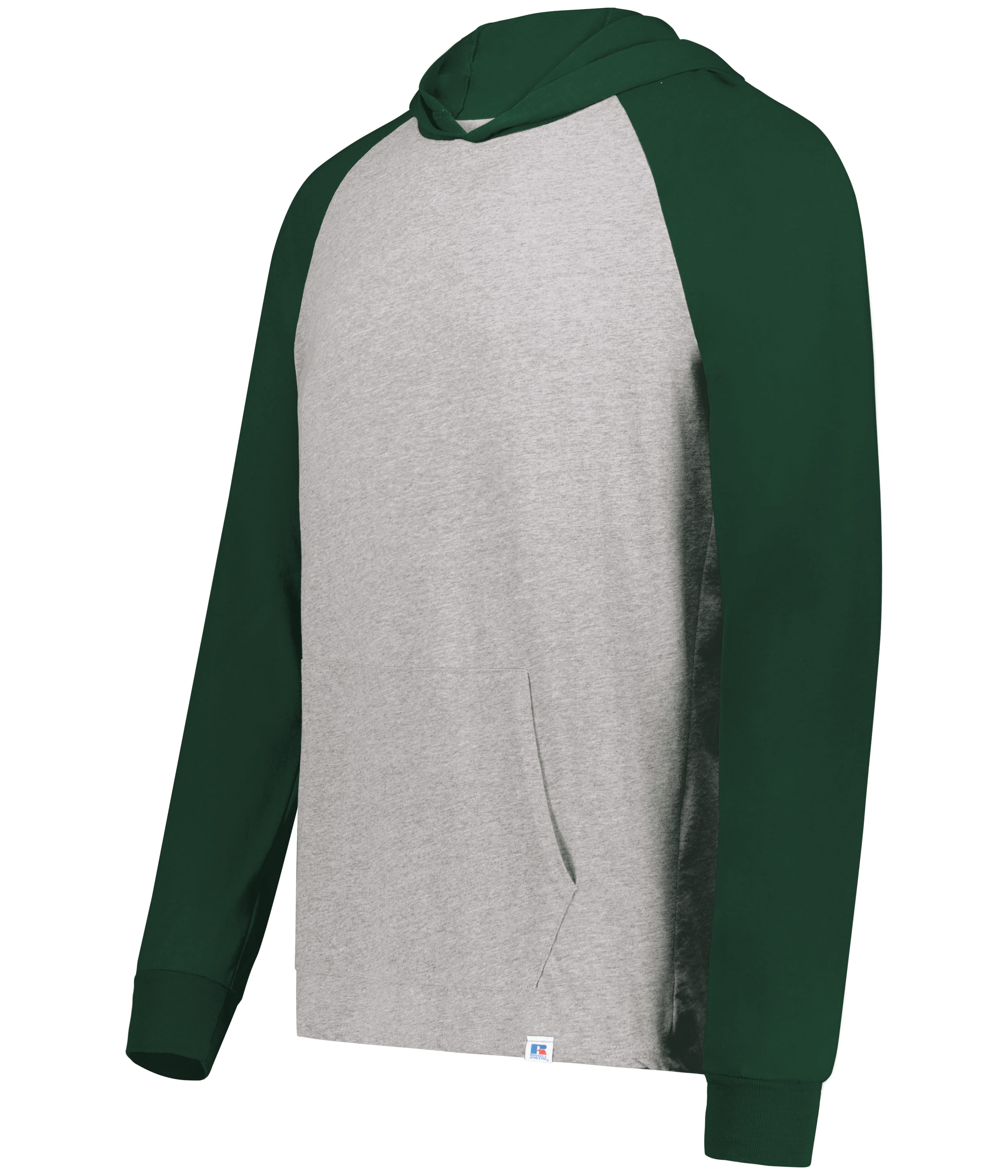 64HTTM Russell Athletic Jersey Pullover Hooded Raglan